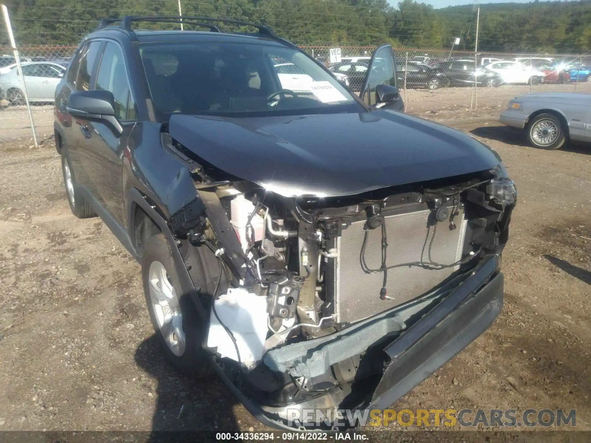 6 Photograph of a damaged car 2T3W1RFV5KC008254 TOYOTA RAV4 2019