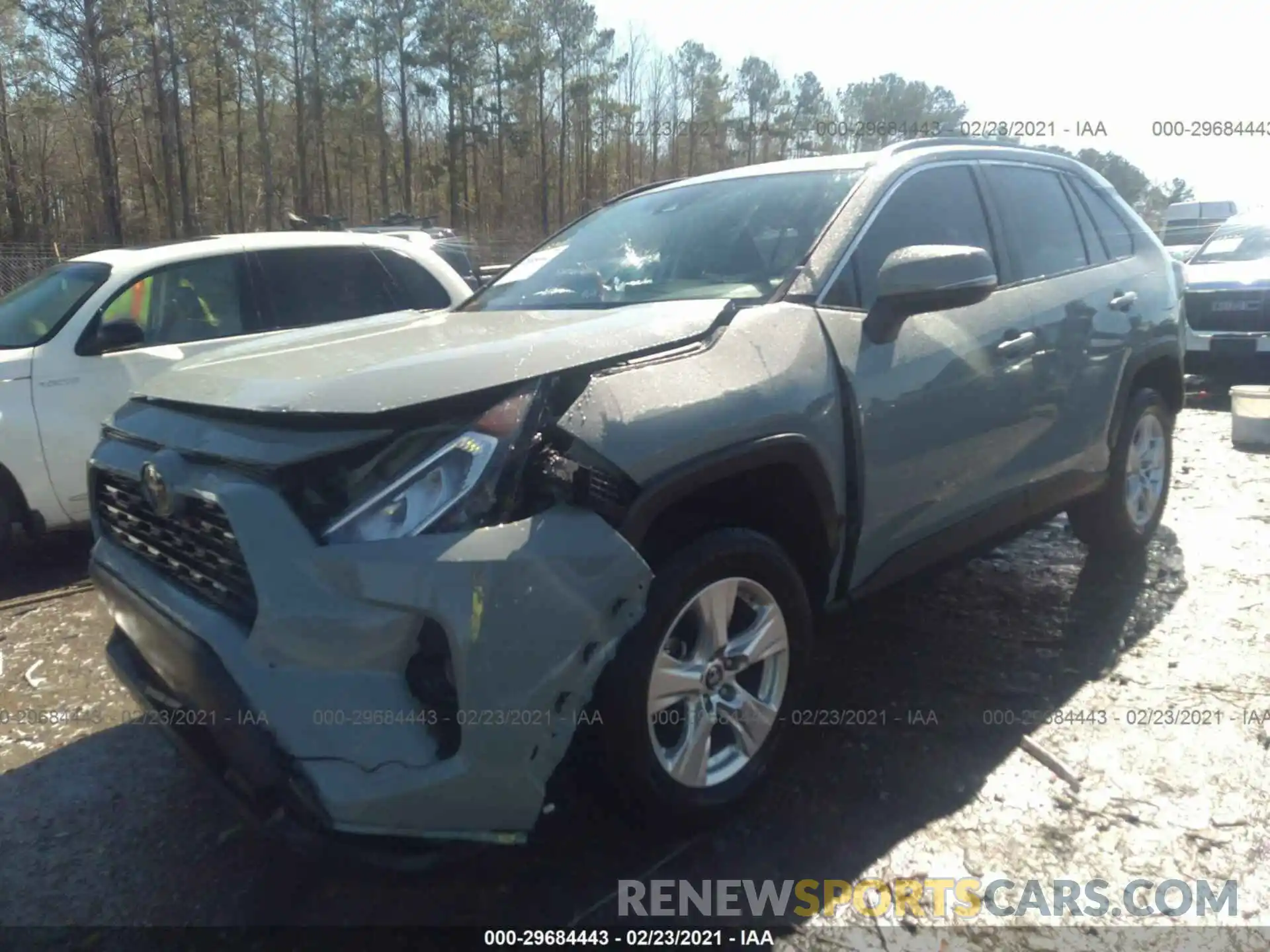 2 Photograph of a damaged car 2T3W1RFV5KC008514 TOYOTA RAV4 2019