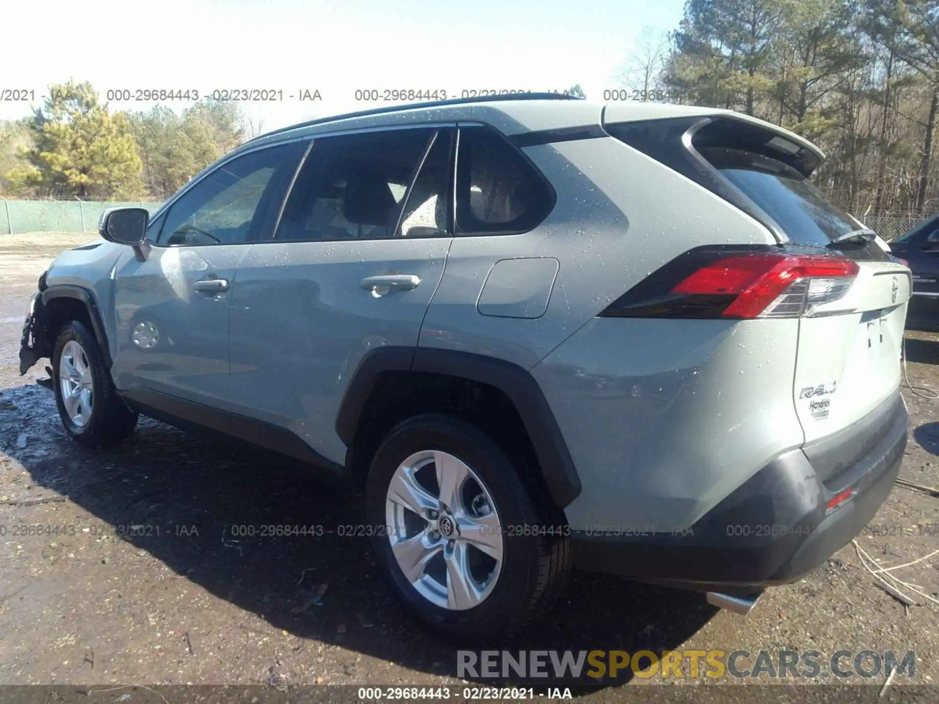 3 Photograph of a damaged car 2T3W1RFV5KC008514 TOYOTA RAV4 2019