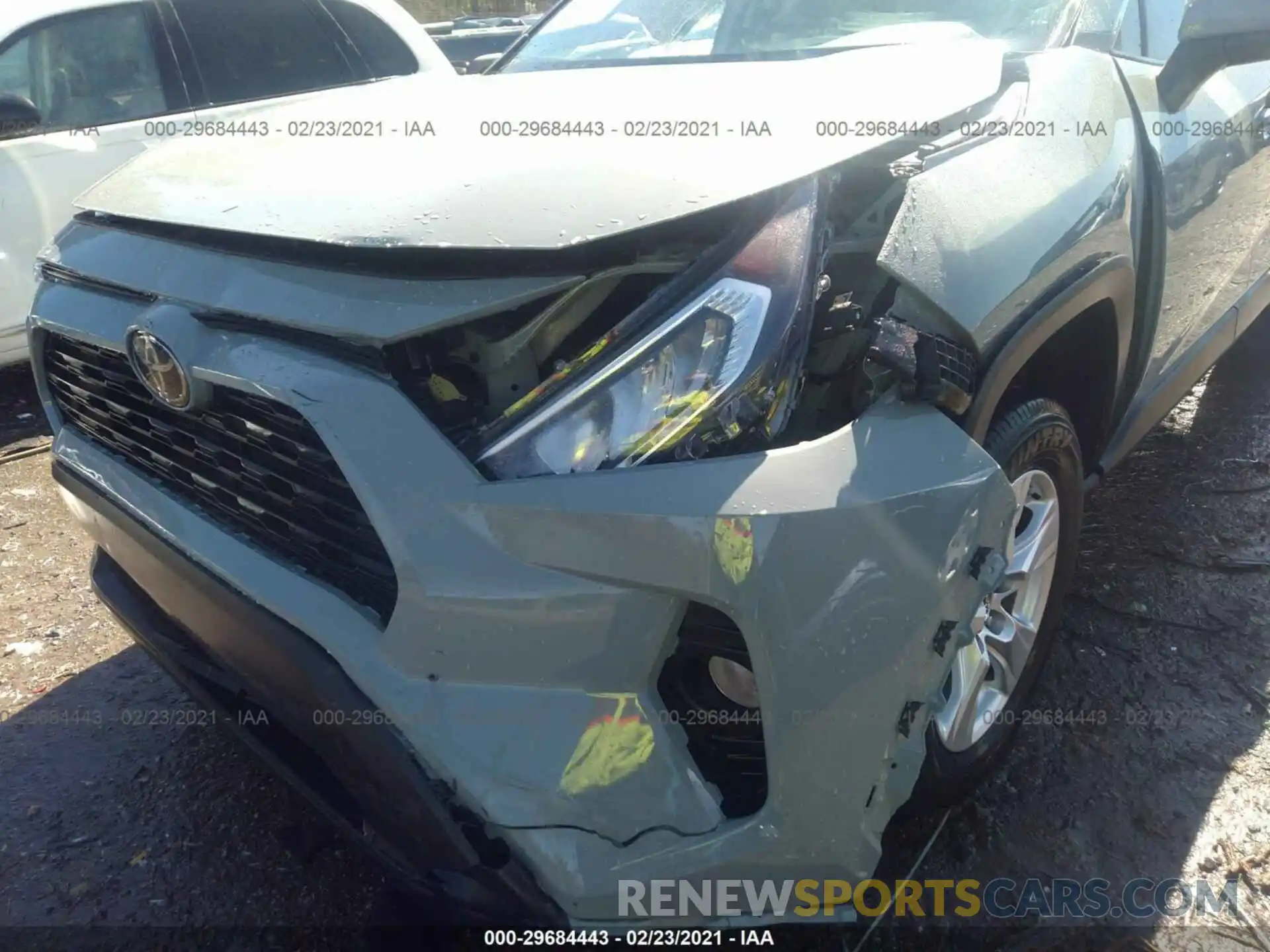 6 Photograph of a damaged car 2T3W1RFV5KC008514 TOYOTA RAV4 2019