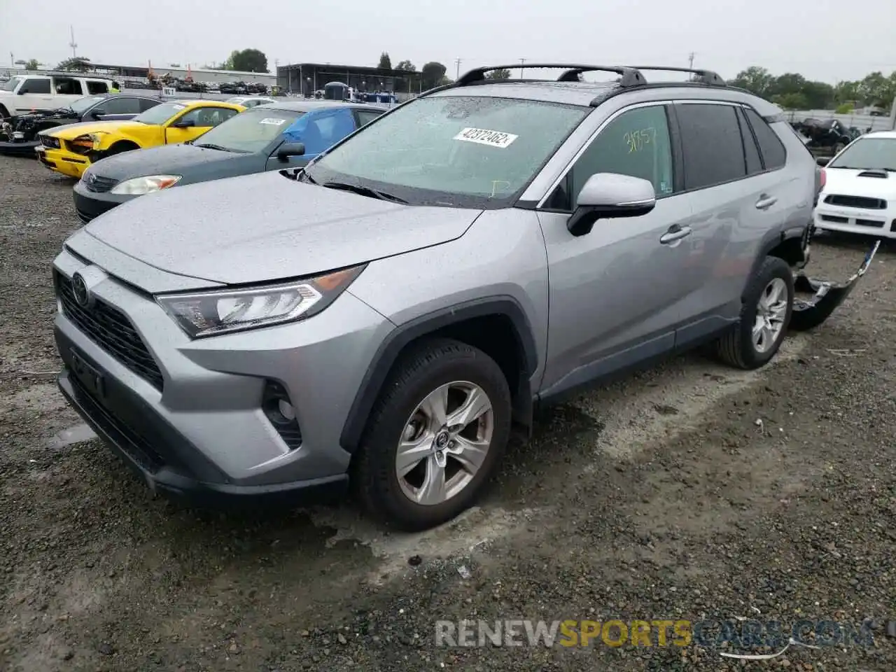 2 Photograph of a damaged car 2T3W1RFV5KC012773 TOYOTA RAV4 2019