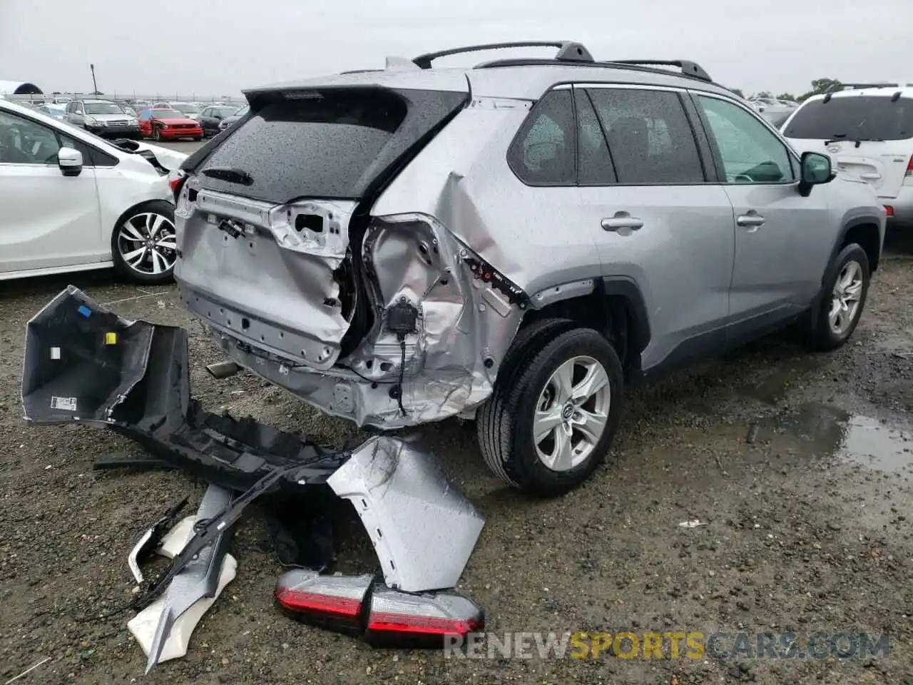 4 Фотография поврежденного автомобиля 2T3W1RFV5KC012773 TOYOTA RAV4 2019