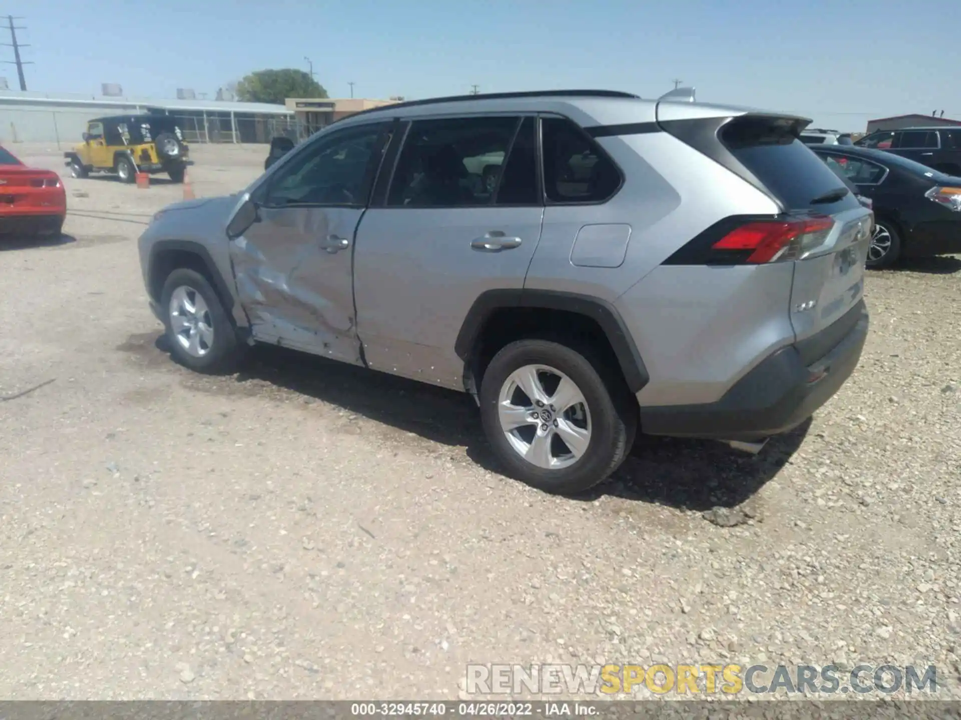 3 Photograph of a damaged car 2T3W1RFV5KC016726 TOYOTA RAV4 2019