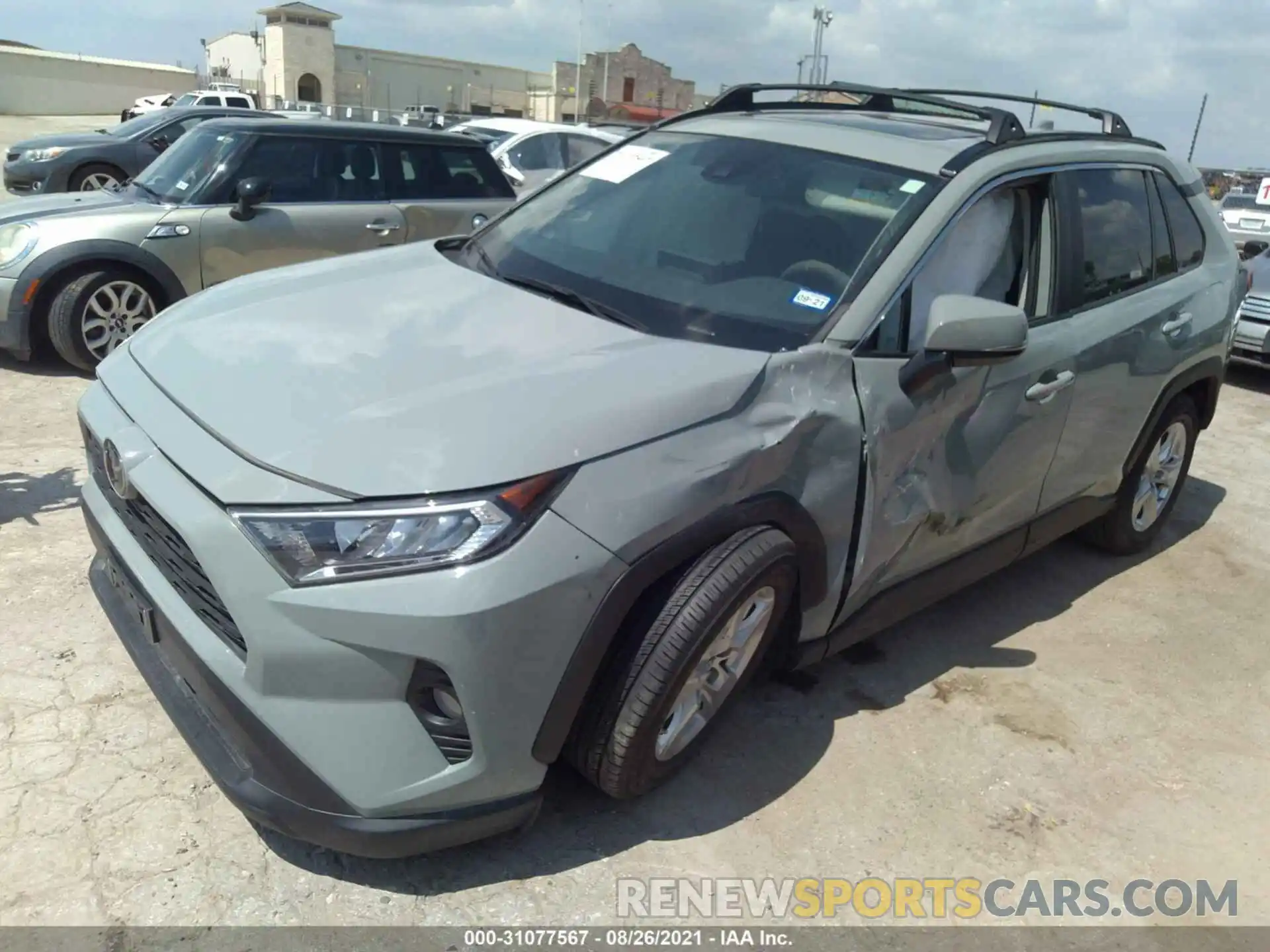 2 Фотография поврежденного автомобиля 2T3W1RFV5KC022493 TOYOTA RAV4 2019