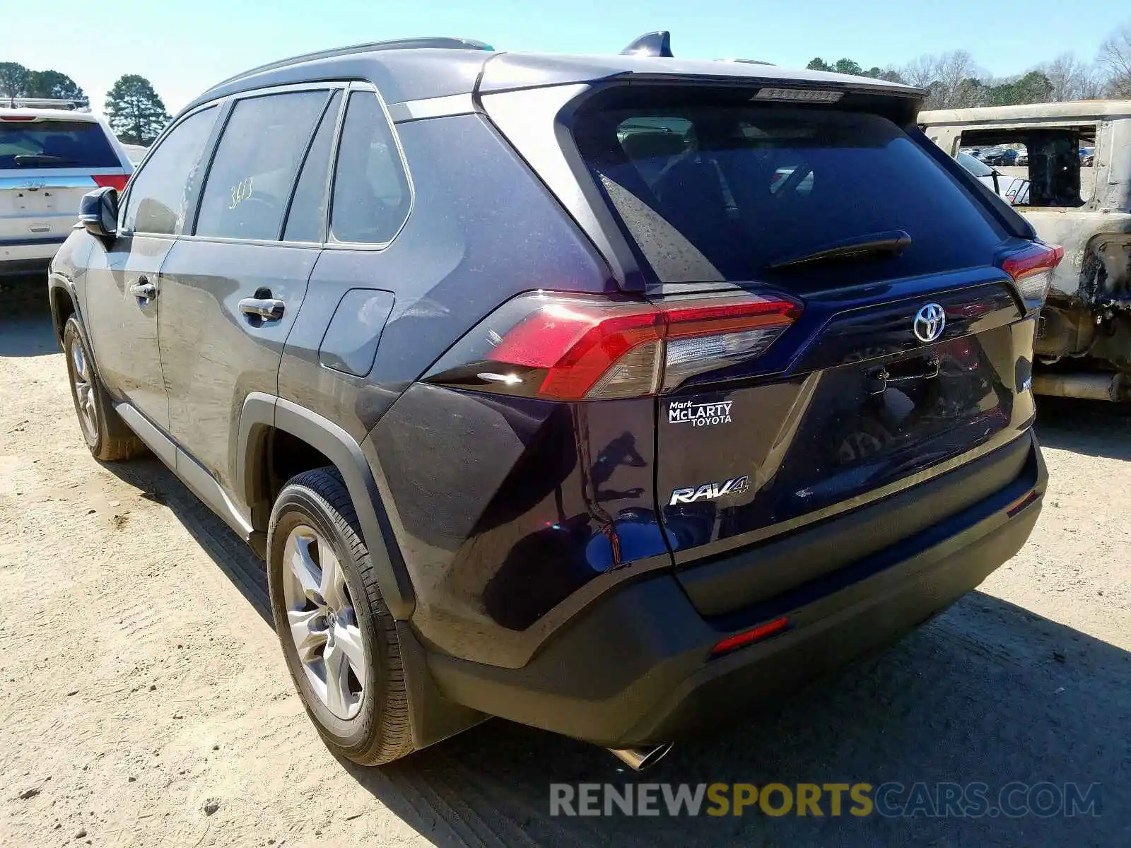 3 Photograph of a damaged car 2T3W1RFV5KC024468 TOYOTA RAV4 2019