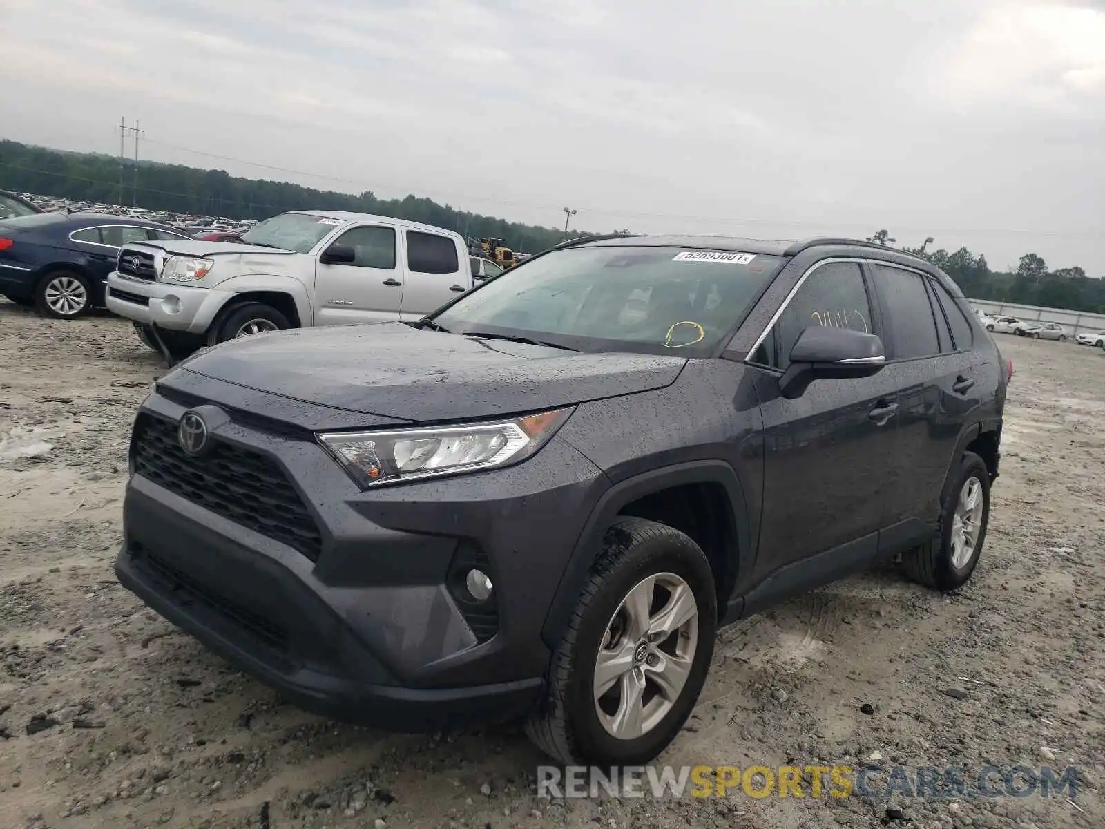 2 Photograph of a damaged car 2T3W1RFV5KC024955 TOYOTA RAV4 2019