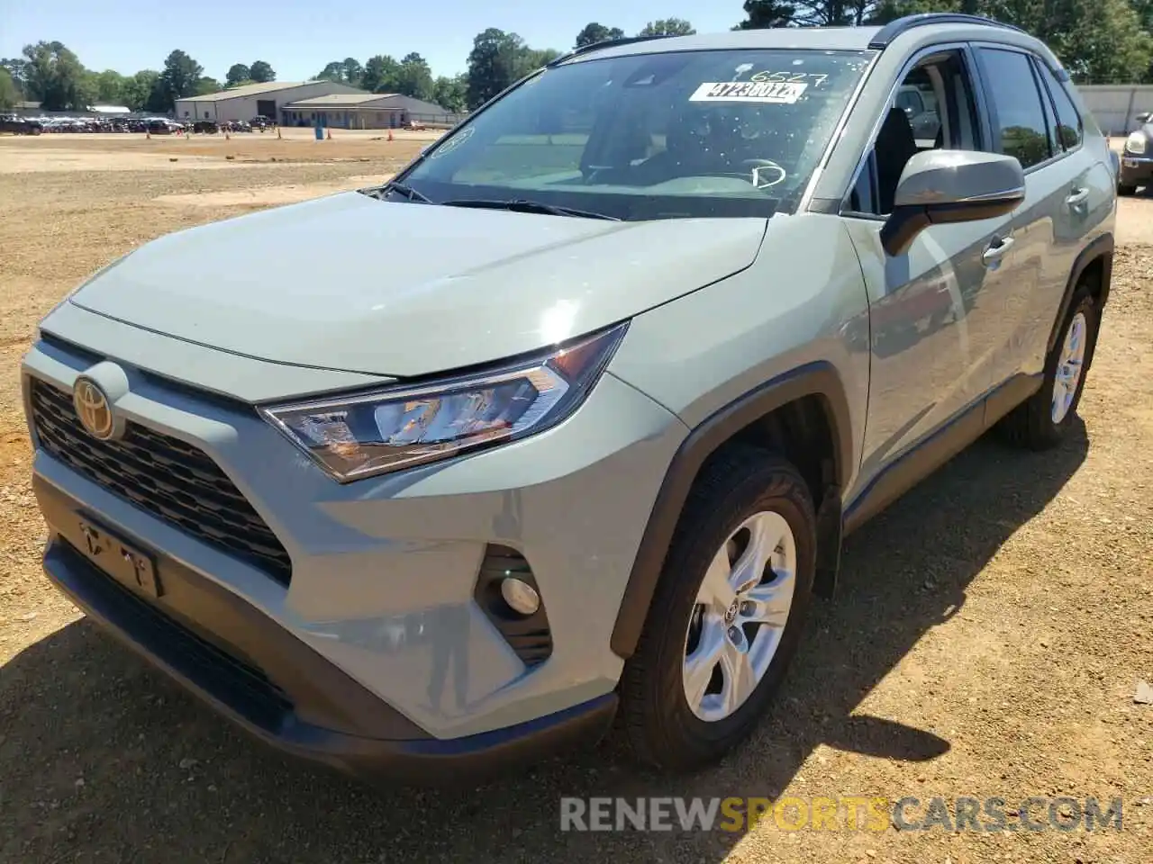 2 Photograph of a damaged car 2T3W1RFV5KC026527 TOYOTA RAV4 2019