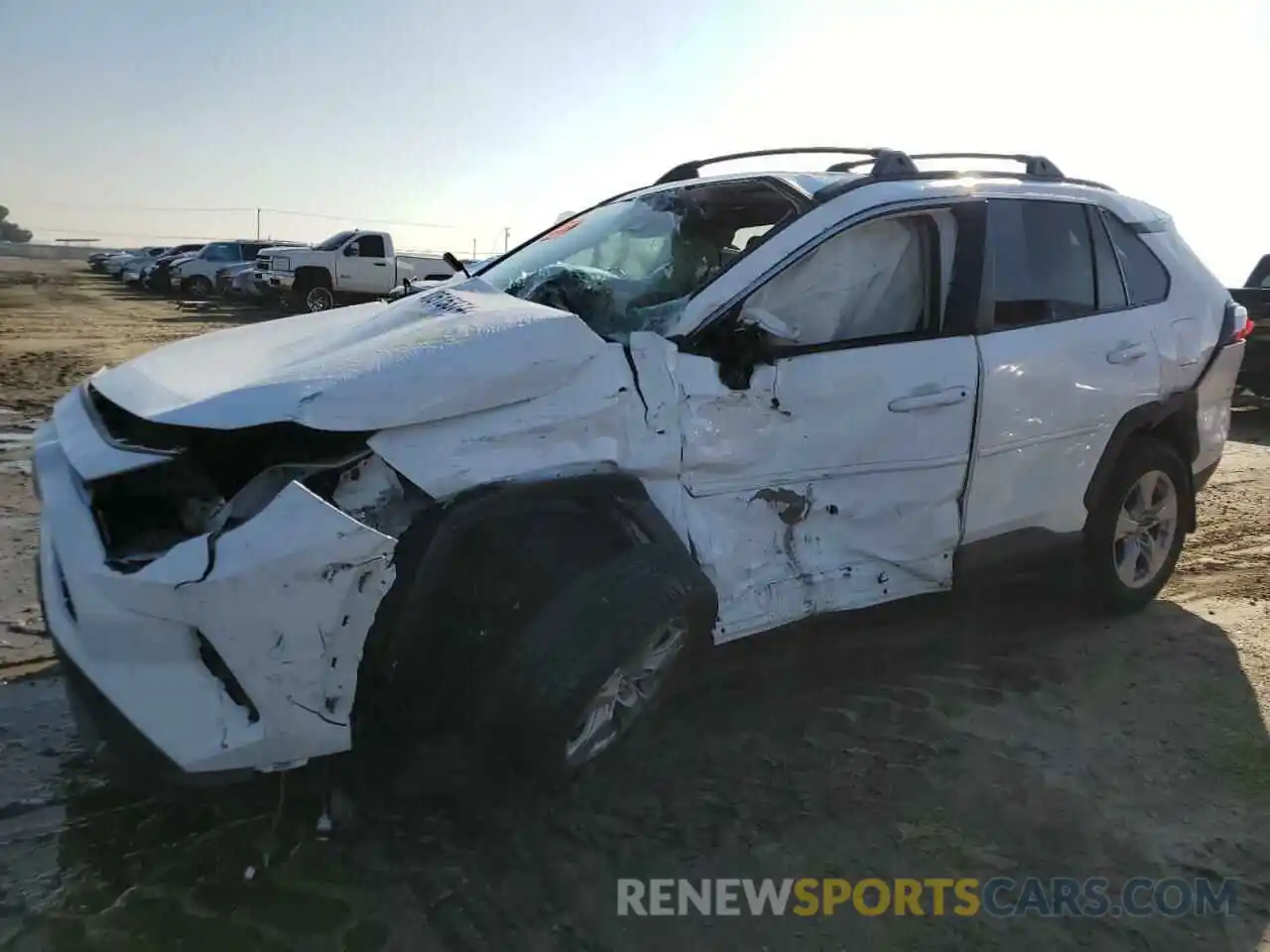 1 Photograph of a damaged car 2T3W1RFV5KC030383 TOYOTA RAV4 2019