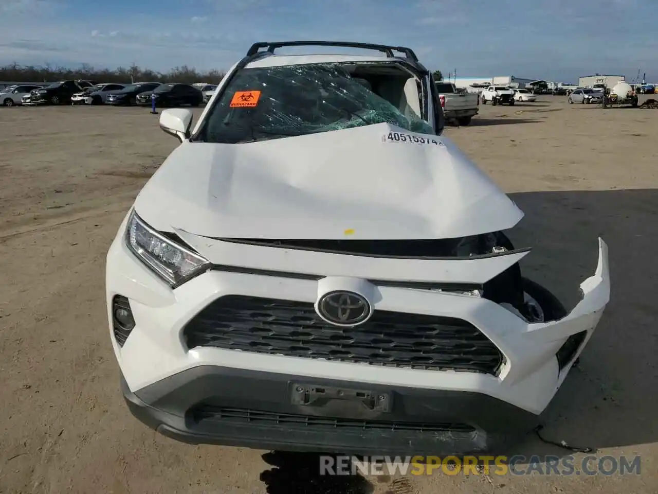 5 Photograph of a damaged car 2T3W1RFV5KC030383 TOYOTA RAV4 2019