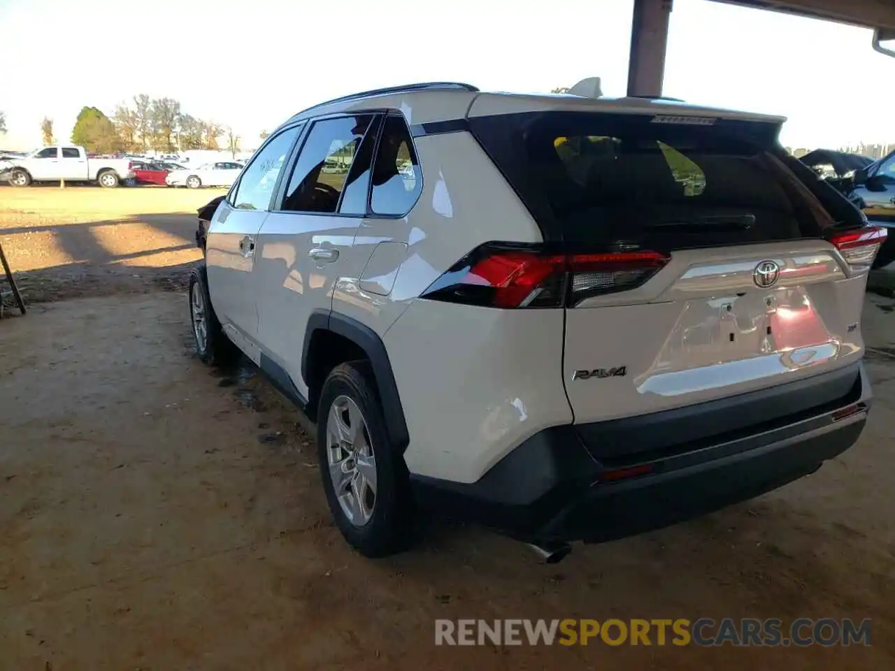 3 Photograph of a damaged car 2T3W1RFV5KW001612 TOYOTA RAV4 2019