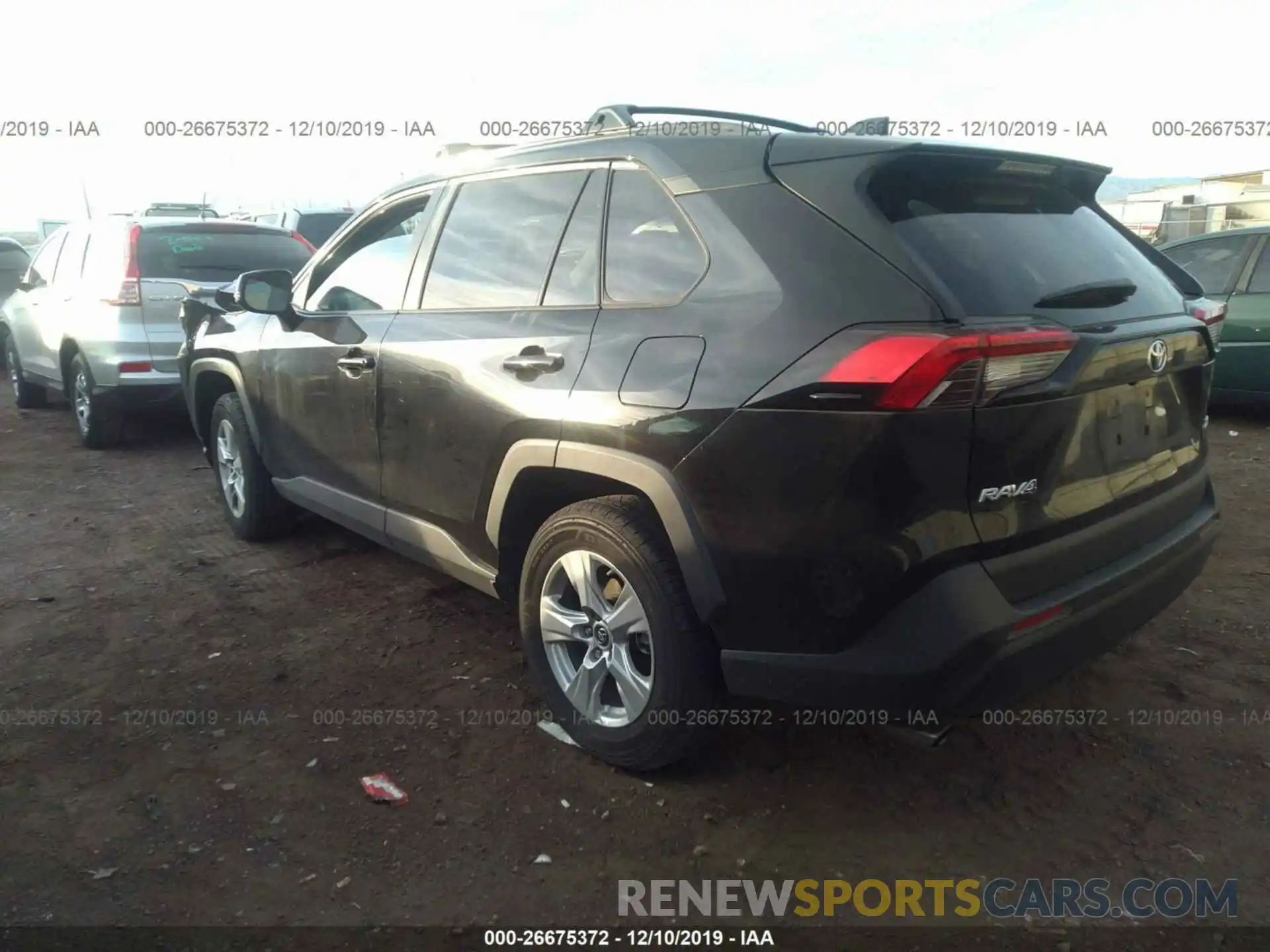 3 Фотография поврежденного автомобиля 2T3W1RFV5KW005823 TOYOTA RAV4 2019