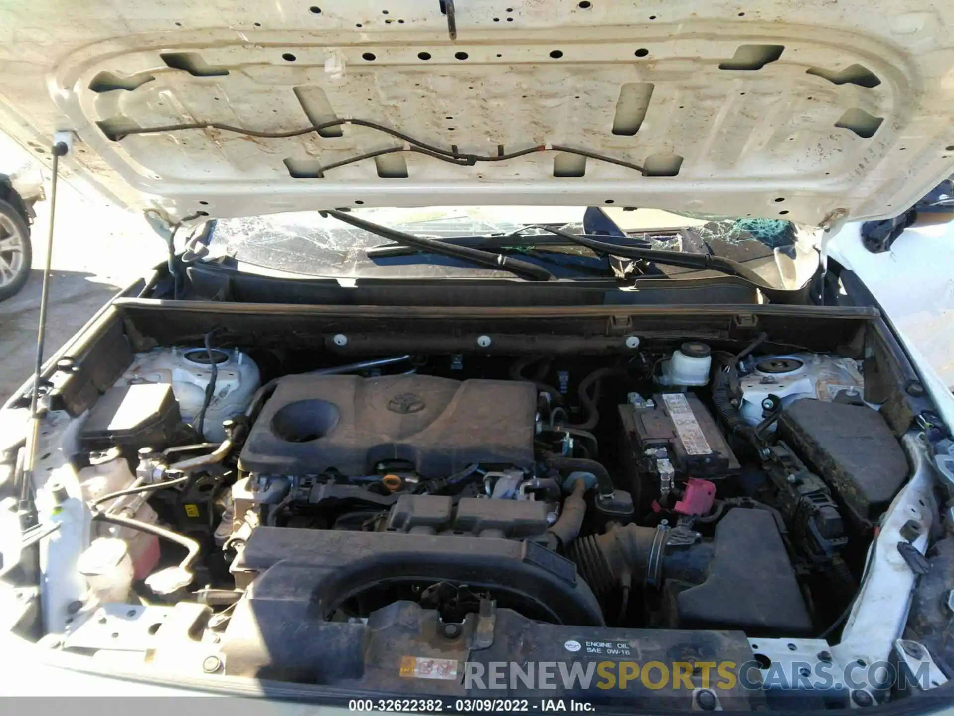 10 Фотография поврежденного автомобиля 2T3W1RFV5KW006793 TOYOTA RAV4 2019