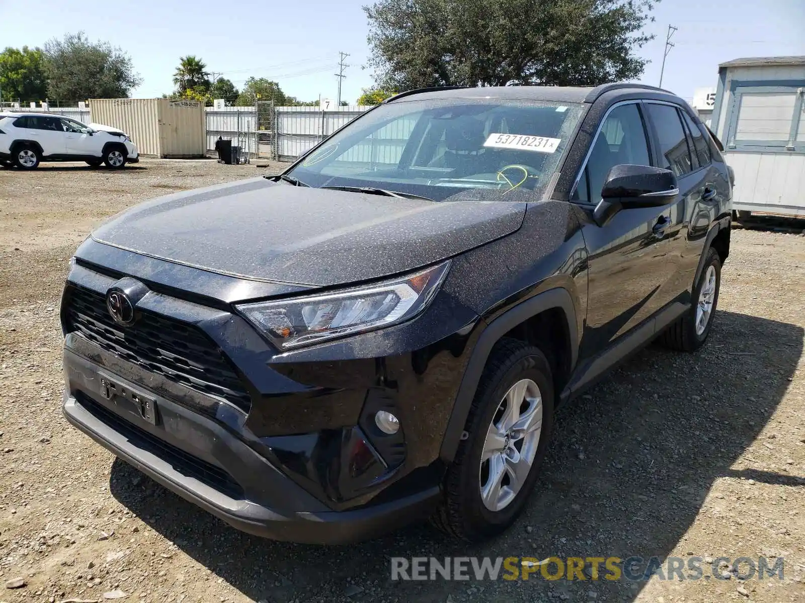 2 Photograph of a damaged car 2T3W1RFV5KW009838 TOYOTA RAV4 2019