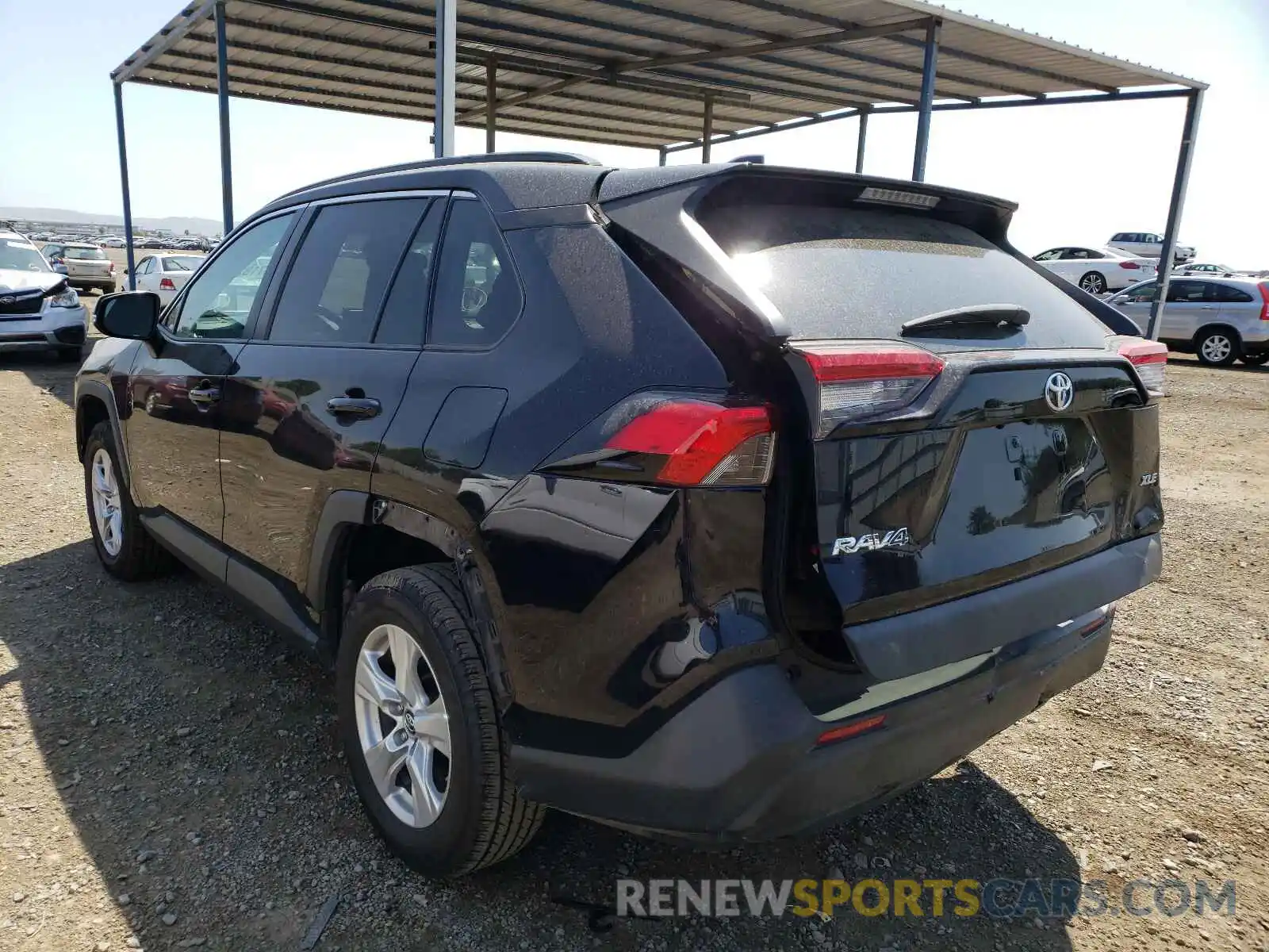 3 Photograph of a damaged car 2T3W1RFV5KW009838 TOYOTA RAV4 2019