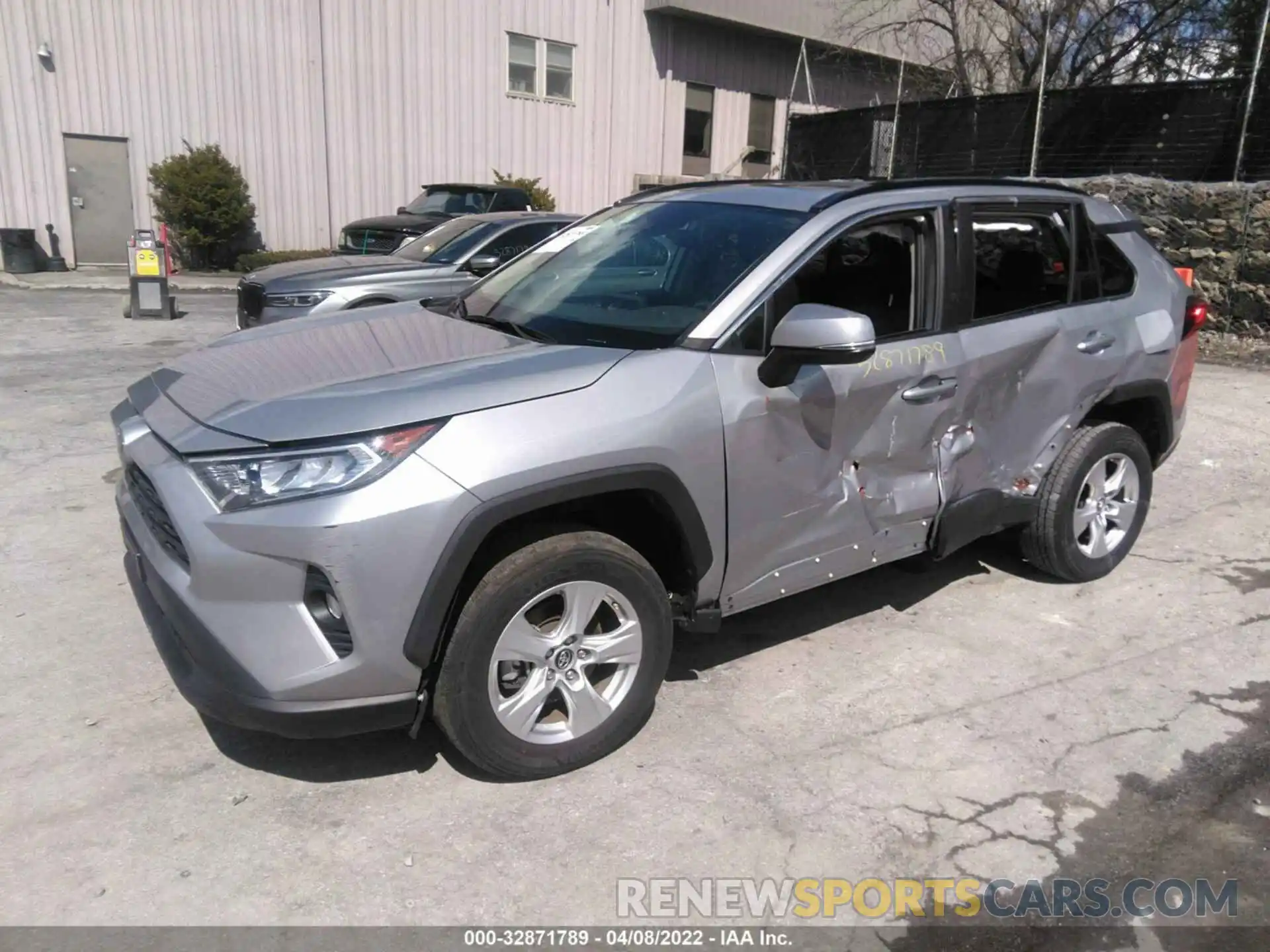 2 Photograph of a damaged car 2T3W1RFV5KW013159 TOYOTA RAV4 2019