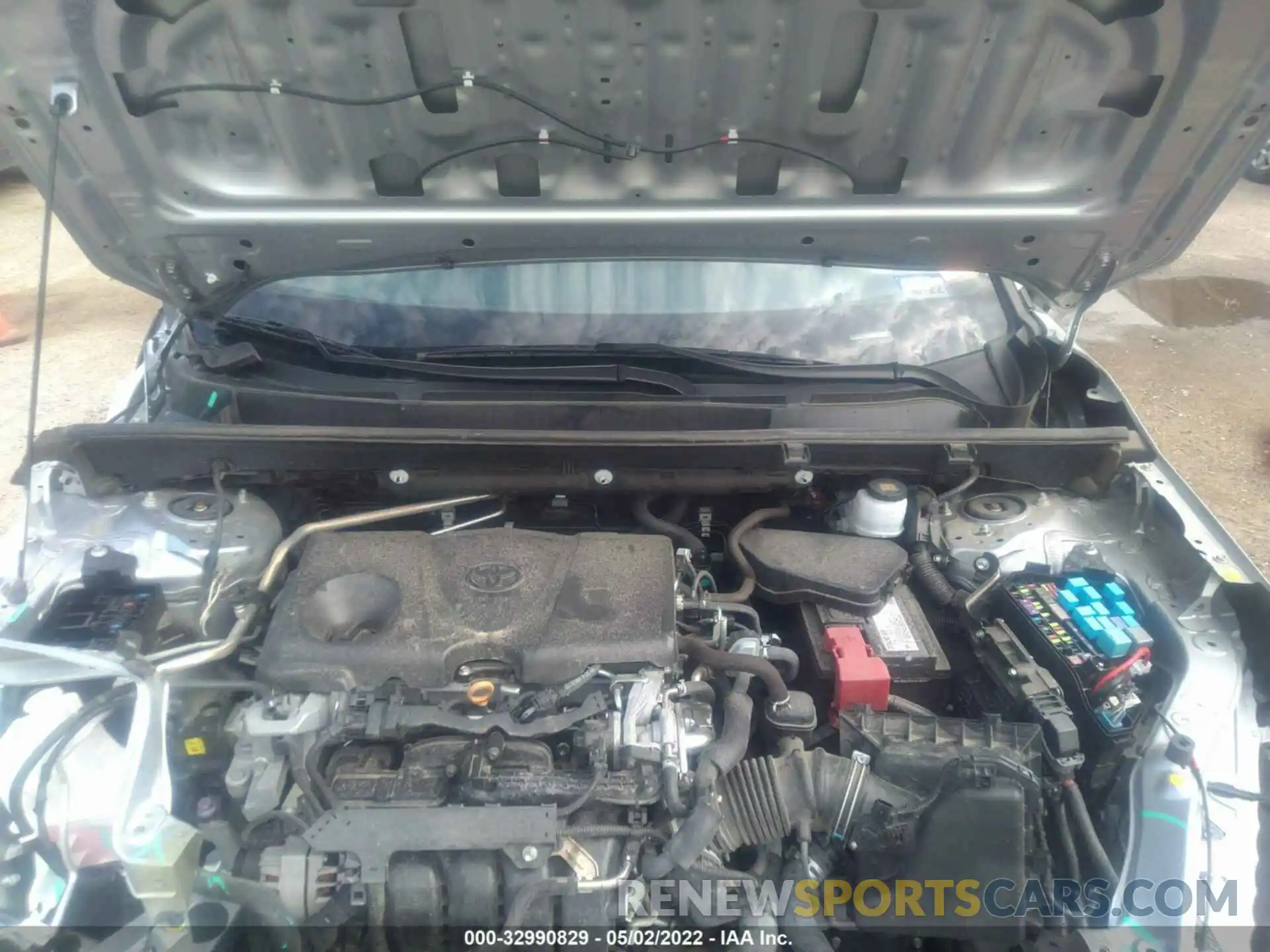 10 Фотография поврежденного автомобиля 2T3W1RFV5KW015381 TOYOTA RAV4 2019