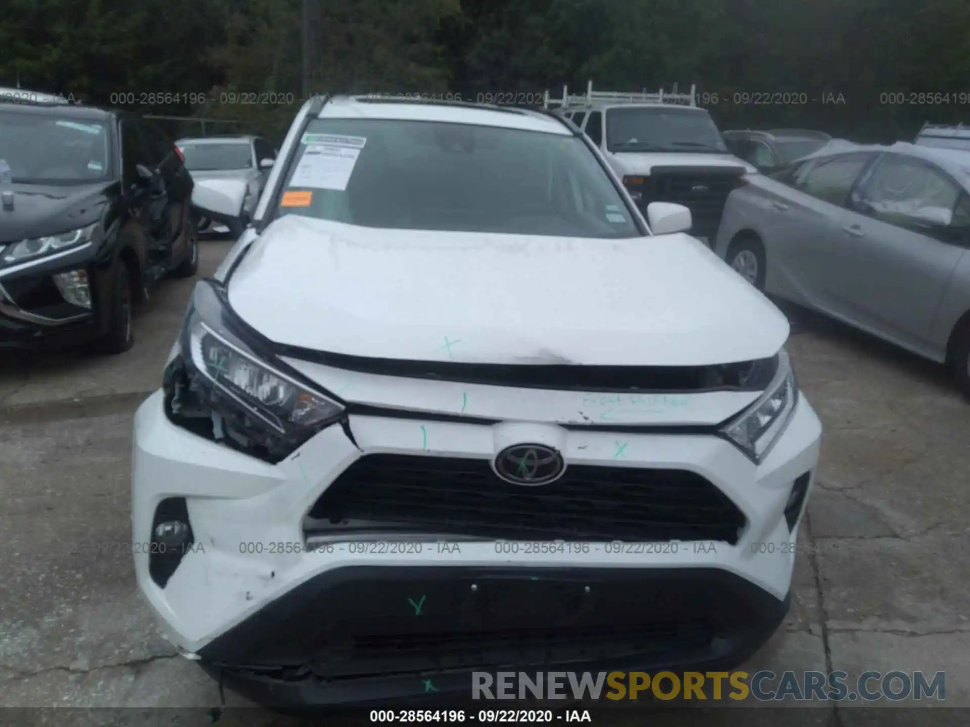 6 Photograph of a damaged car 2T3W1RFV5KW015963 TOYOTA RAV4 2019