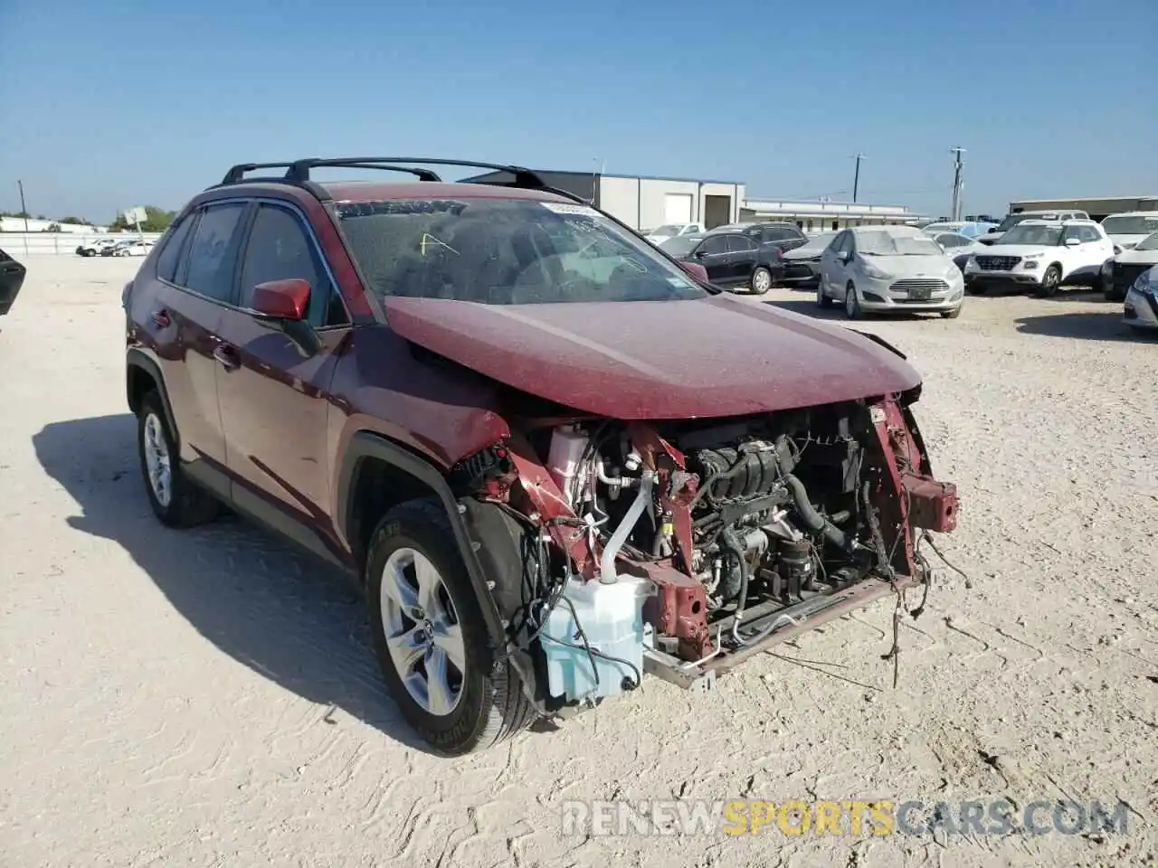 9 Photograph of a damaged car 2T3W1RFV5KW017924 TOYOTA RAV4 2019