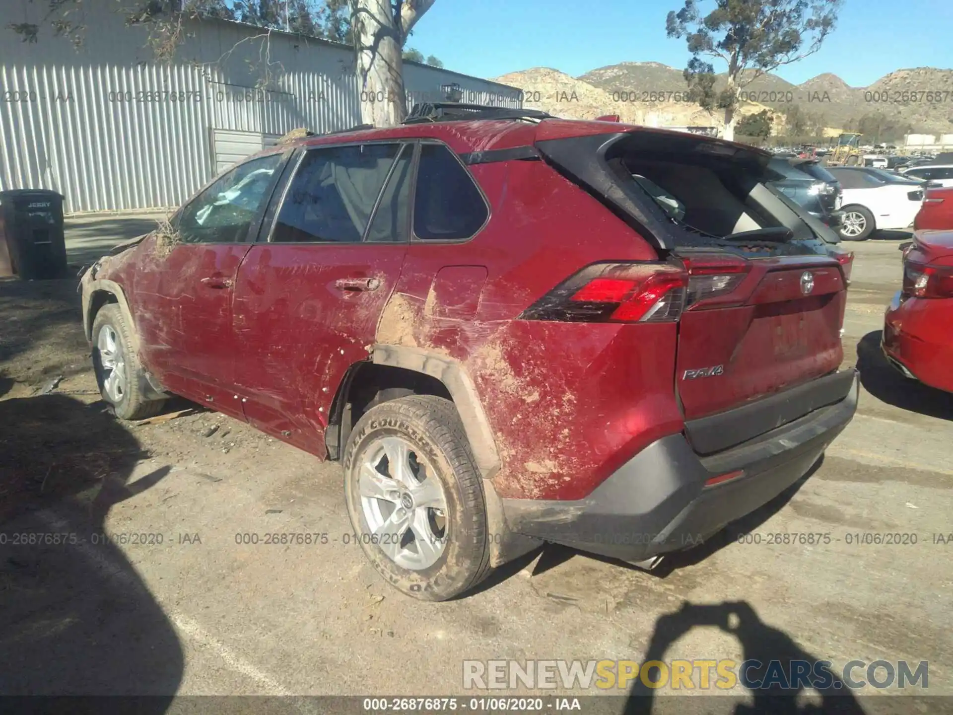 3 Photograph of a damaged car 2T3W1RFV5KW019074 TOYOTA RAV4 2019