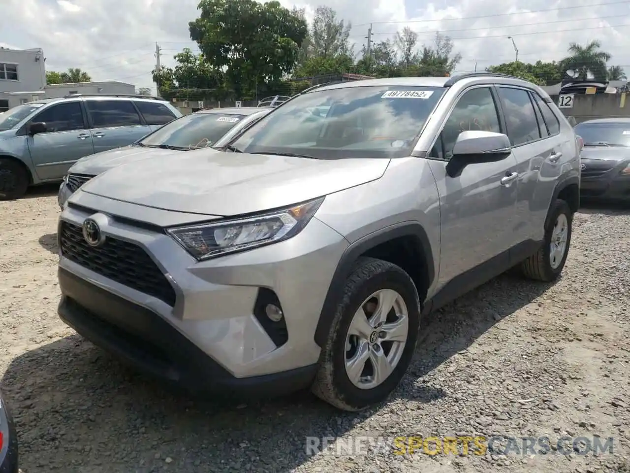 2 Photograph of a damaged car 2T3W1RFV5KW019320 TOYOTA RAV4 2019