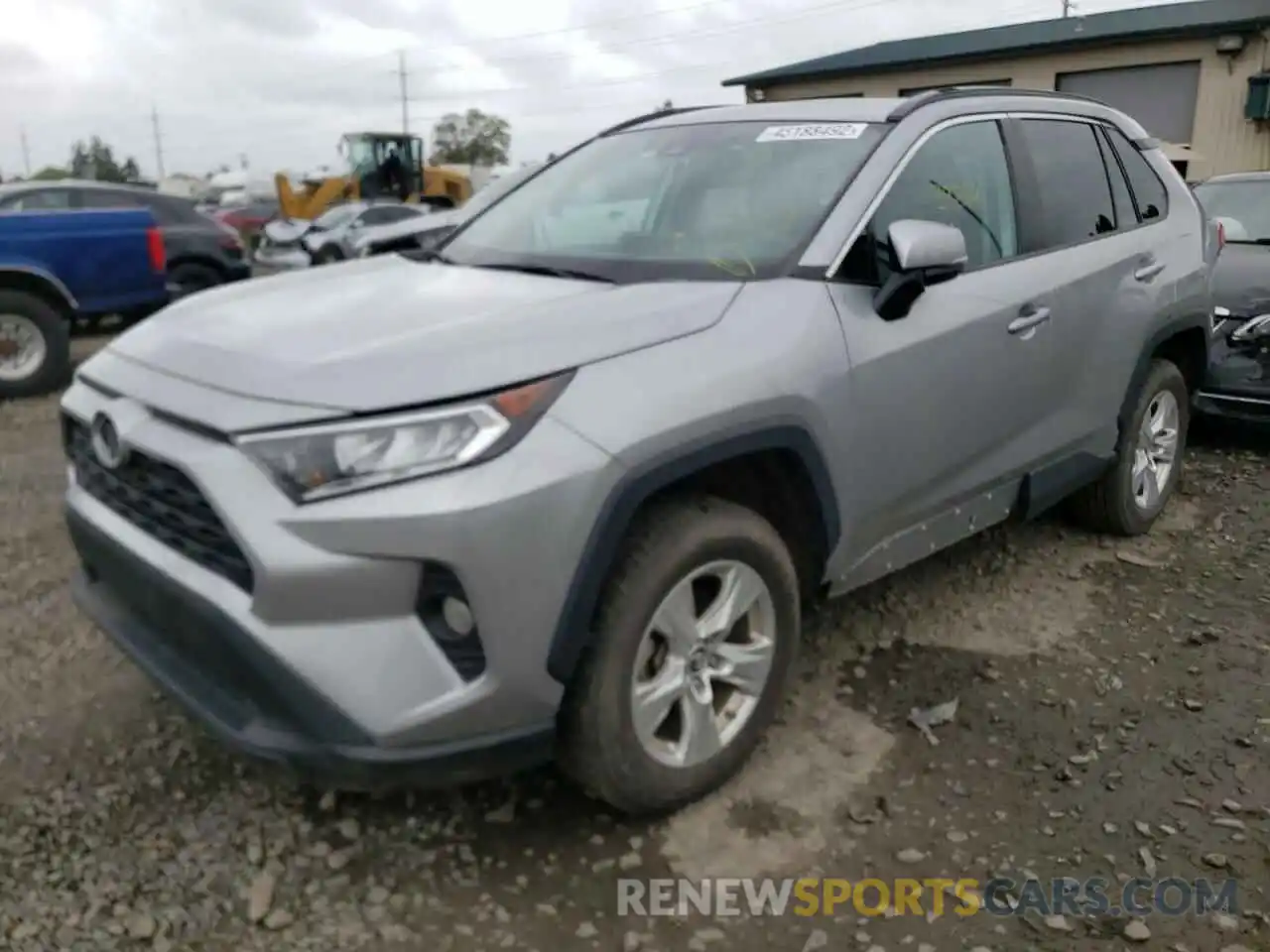 2 Photograph of a damaged car 2T3W1RFV5KW040376 TOYOTA RAV4 2019