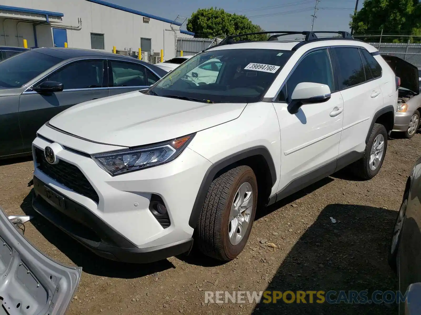 2 Photograph of a damaged car 2T3W1RFV5KW047750 TOYOTA RAV4 2019