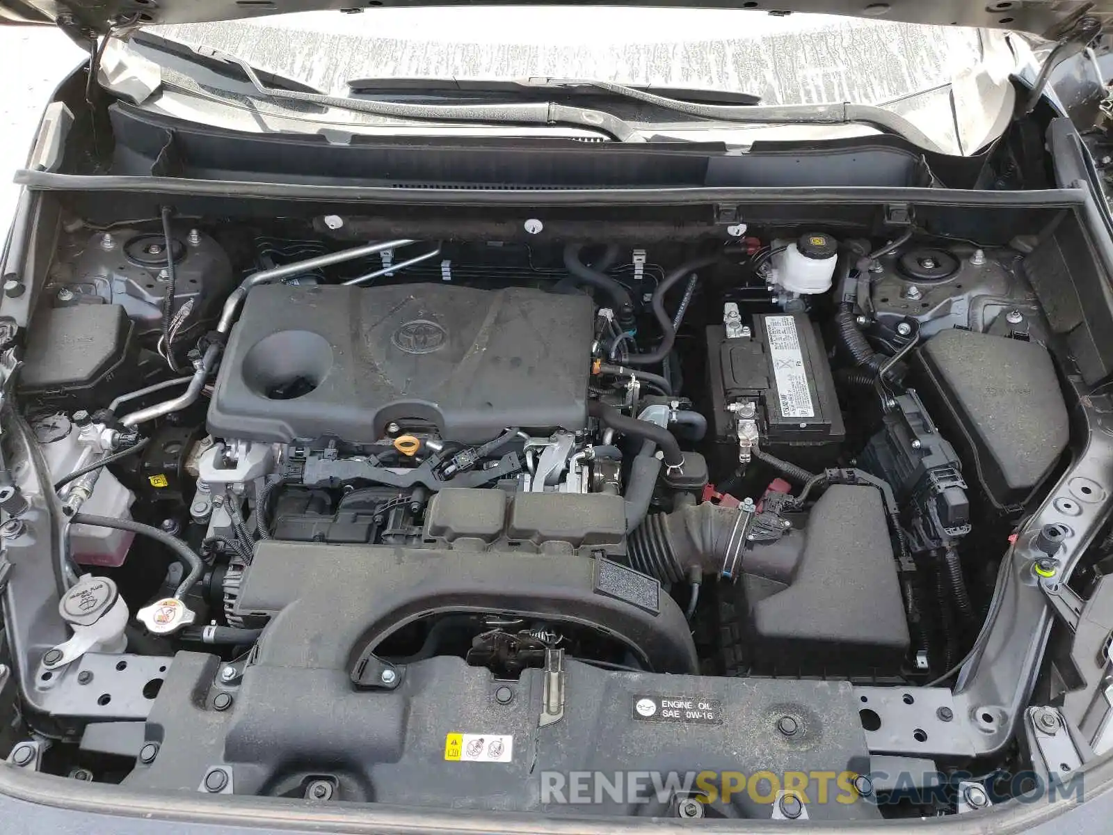 7 Фотография поврежденного автомобиля 2T3W1RFV5KW048834 TOYOTA RAV4 2019