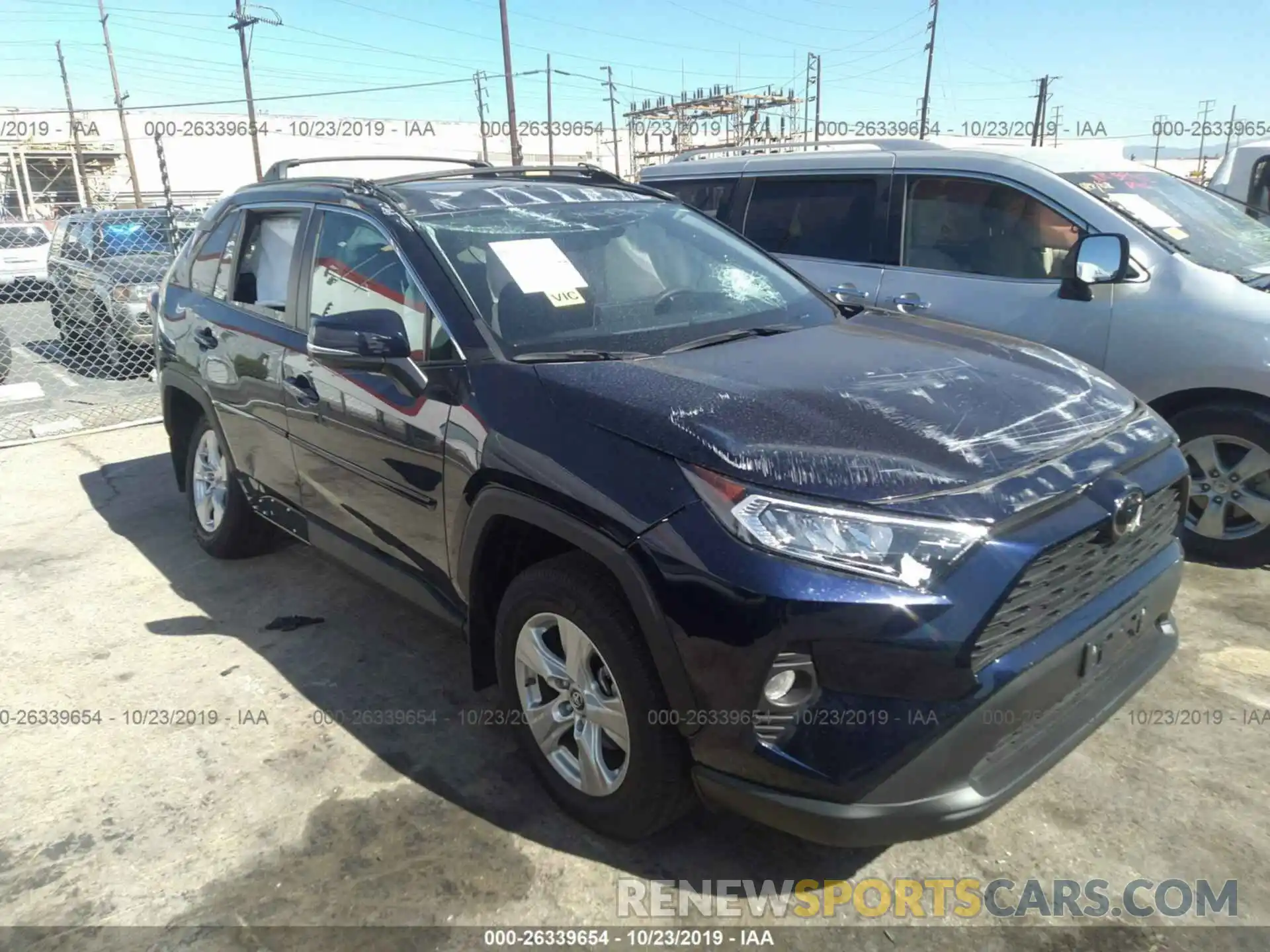 6 Photograph of a damaged car 2T3W1RFV6KC001409 TOYOTA RAV4 2019