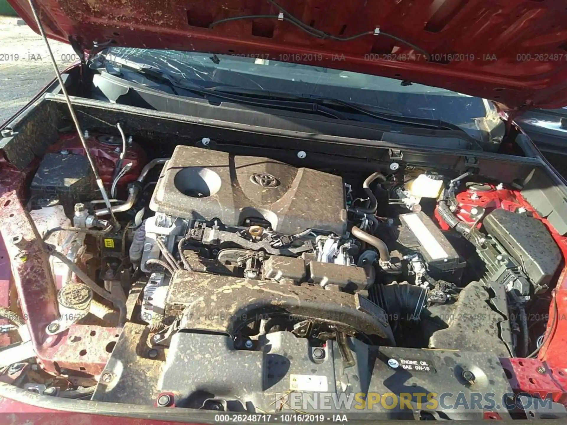 10 Фотография поврежденного автомобиля 2T3W1RFV6KC005976 TOYOTA RAV4 2019