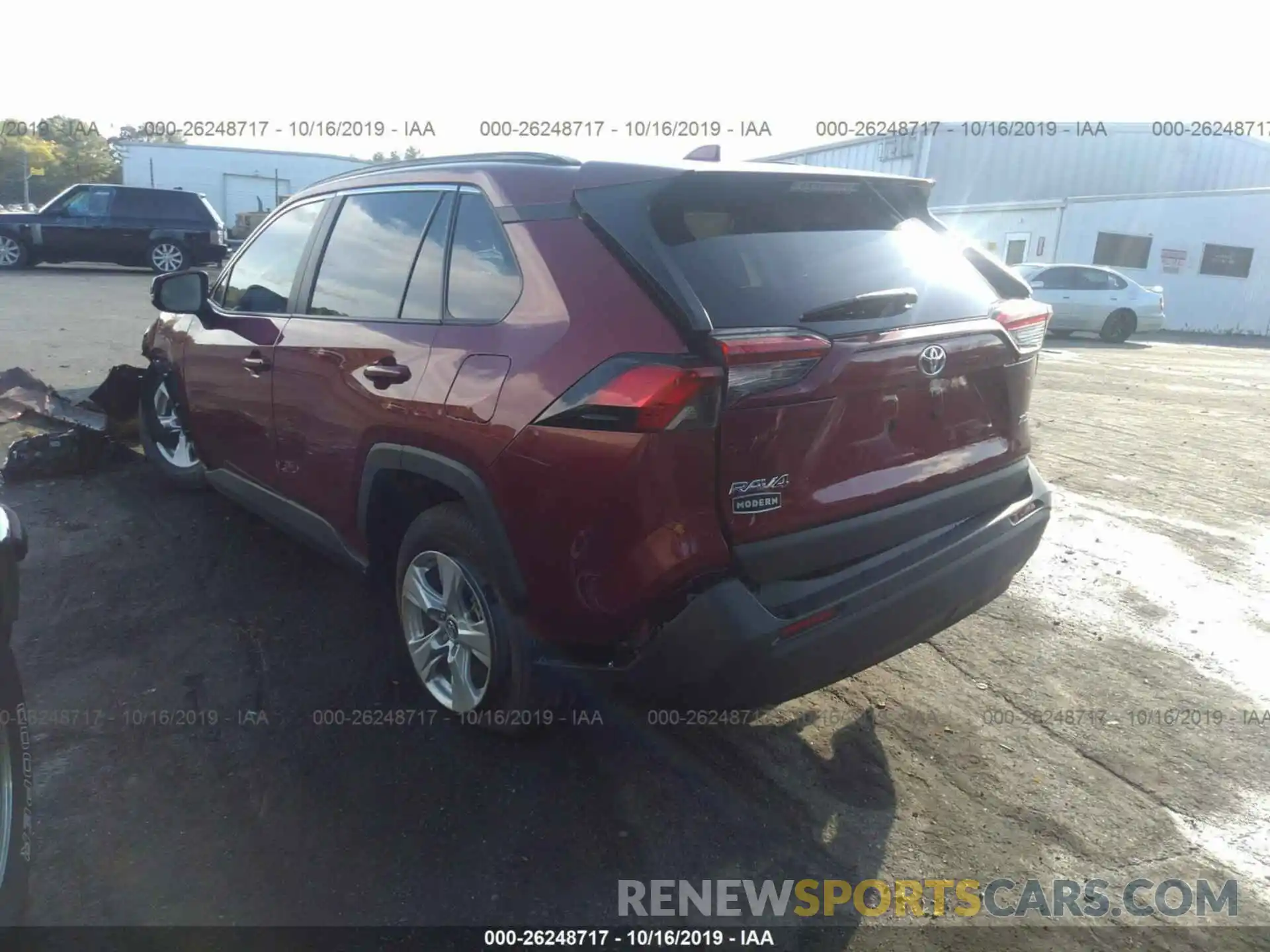 3 Фотография поврежденного автомобиля 2T3W1RFV6KC005976 TOYOTA RAV4 2019