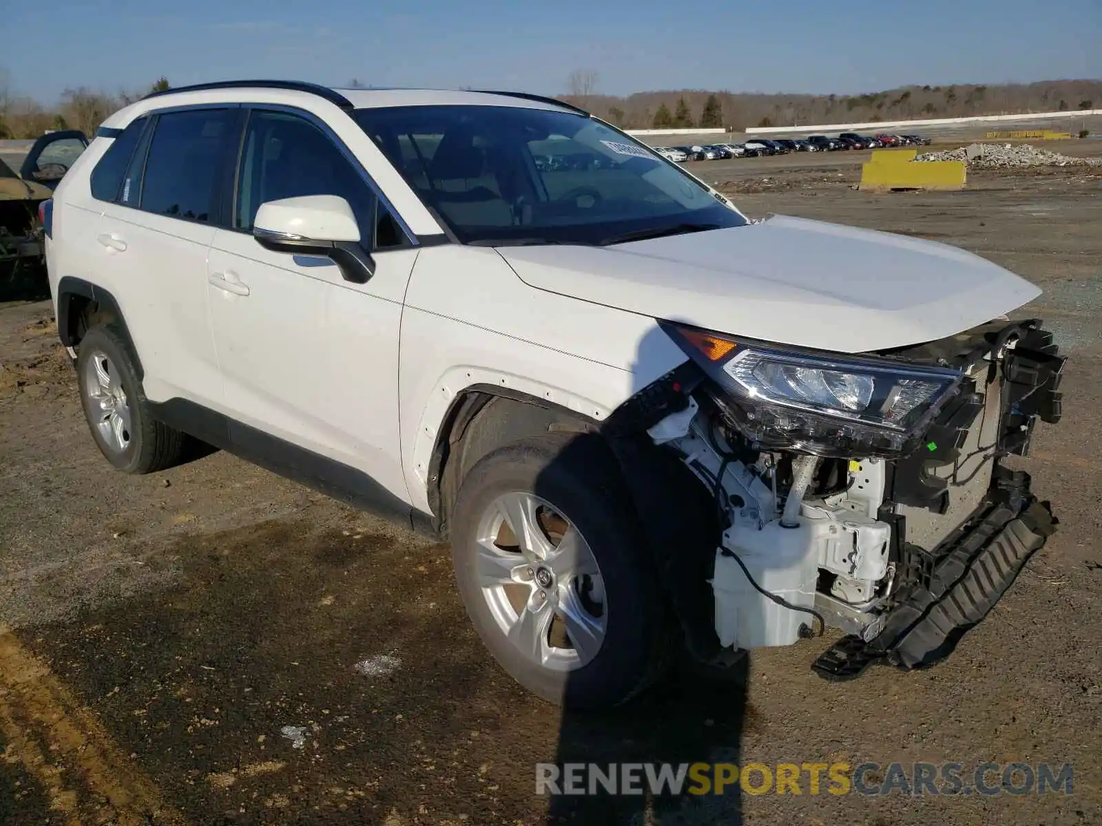 1 Photograph of a damaged car 2T3W1RFV6KC013494 TOYOTA RAV4 2019