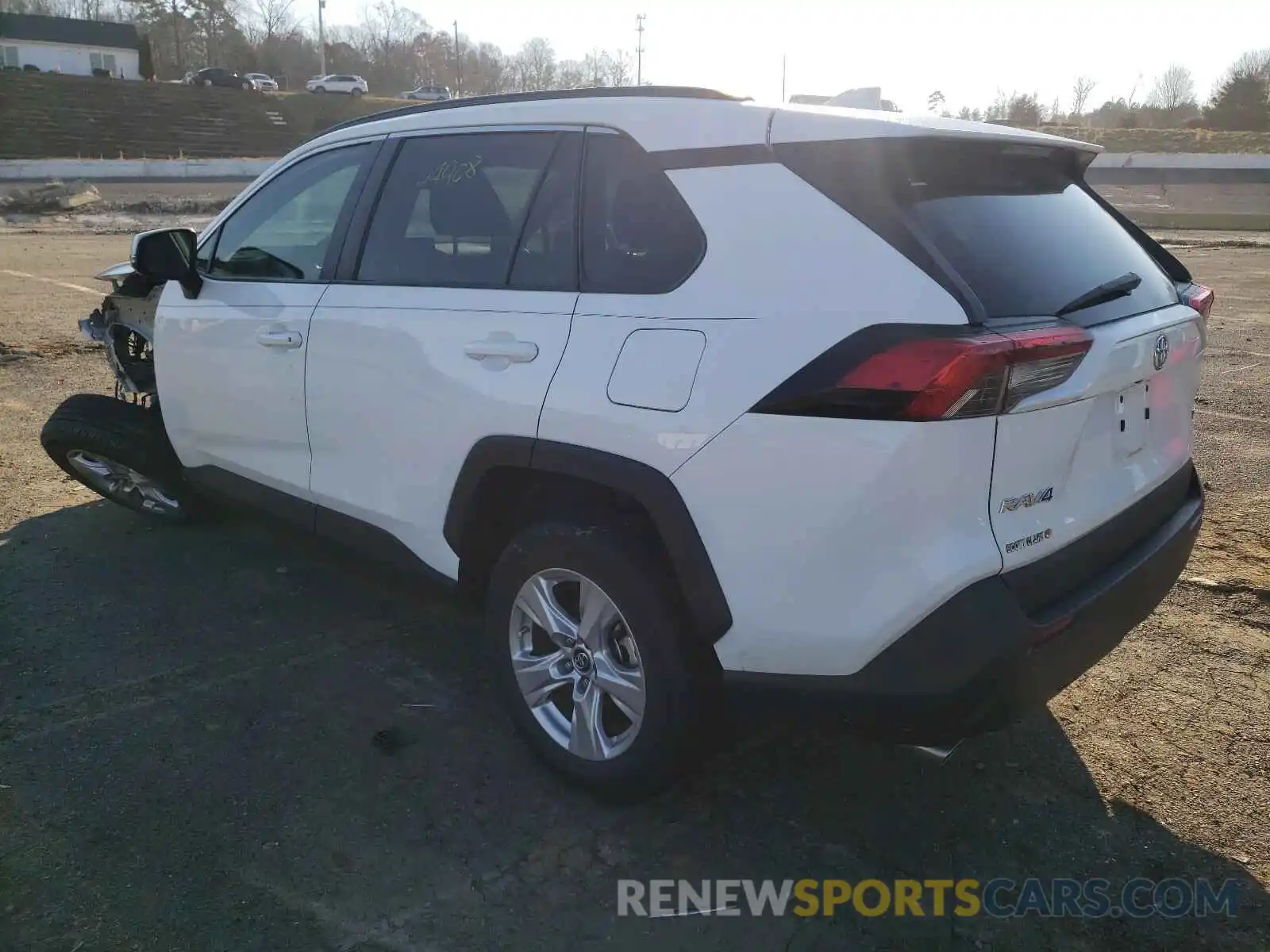 3 Photograph of a damaged car 2T3W1RFV6KC013494 TOYOTA RAV4 2019