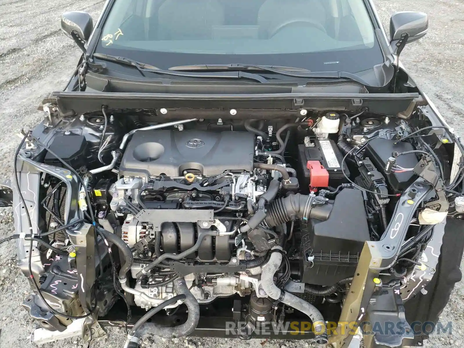 7 Photograph of a damaged car 2T3W1RFV6KC014547 TOYOTA RAV4 2019