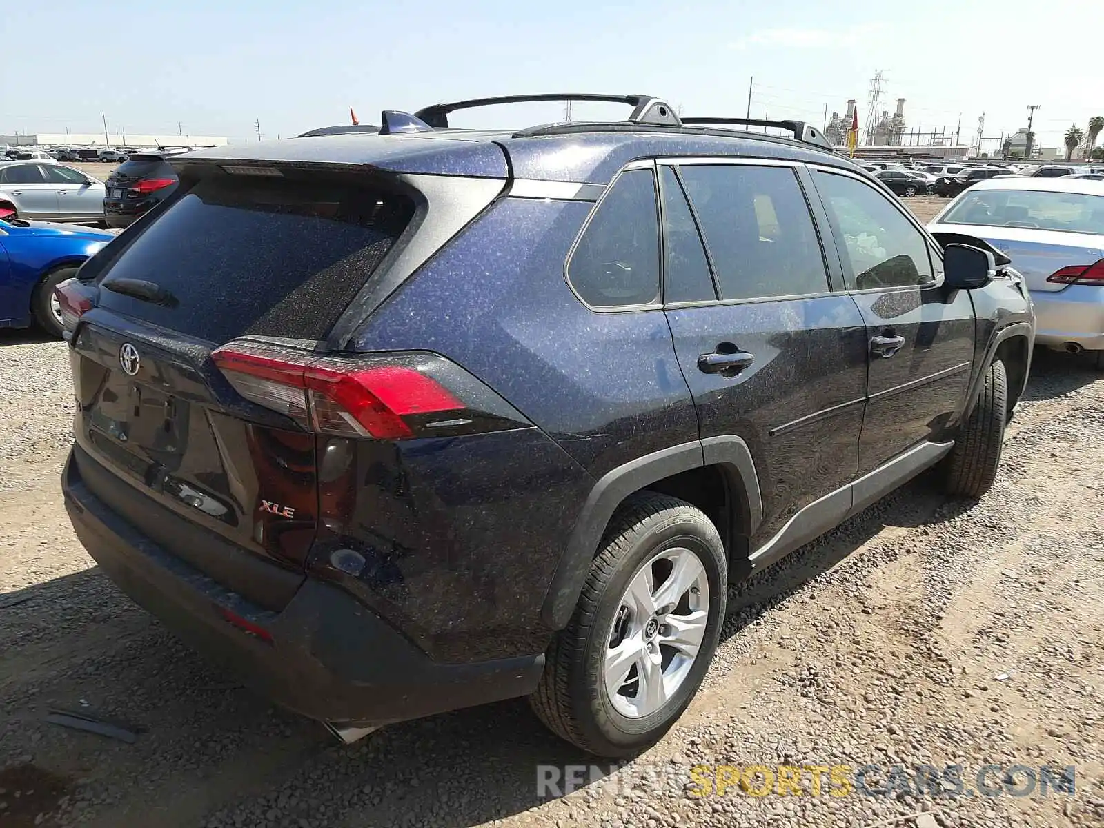 4 Photograph of a damaged car 2T3W1RFV6KC016962 TOYOTA RAV4 2019