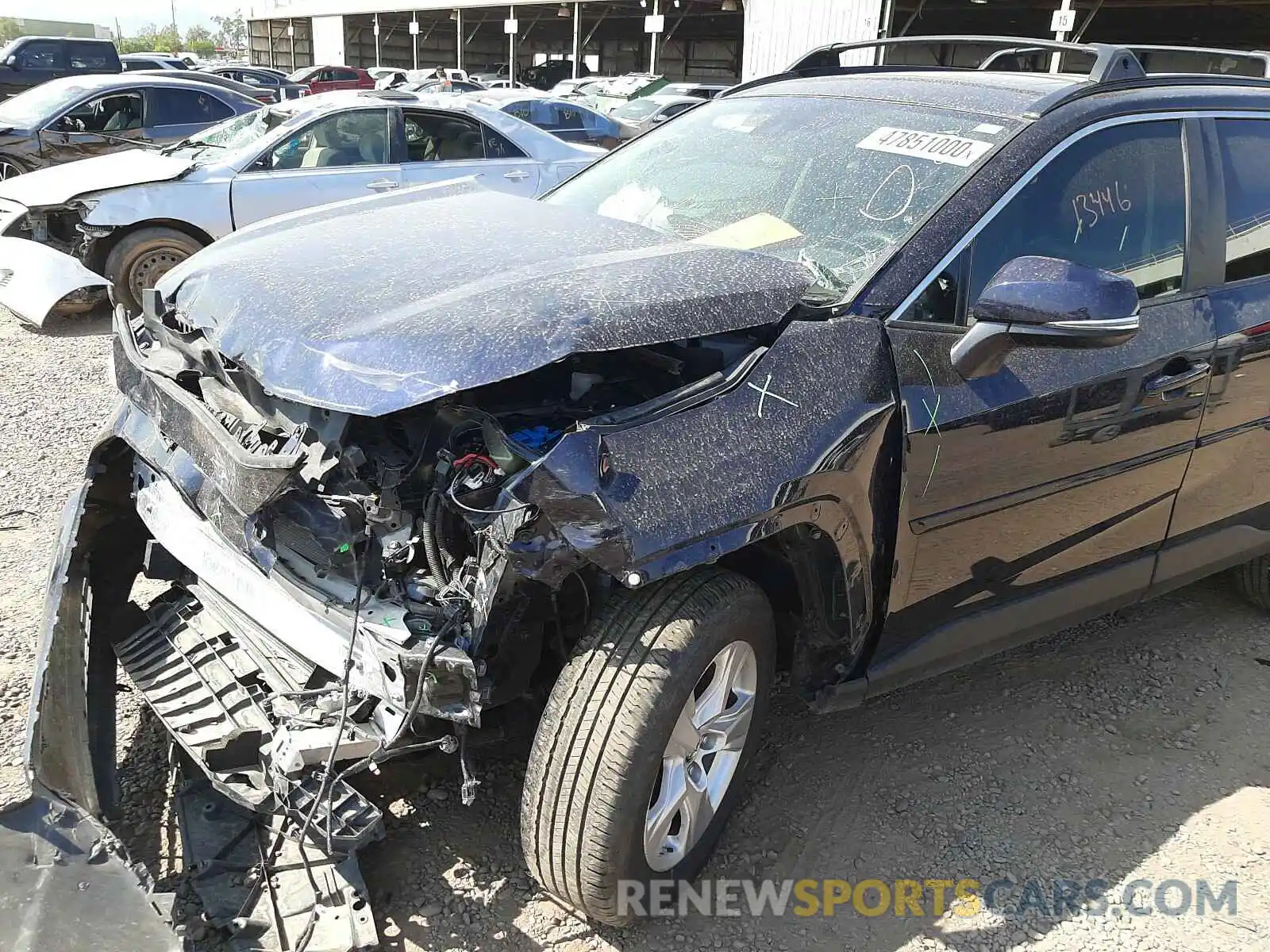 9 Фотография поврежденного автомобиля 2T3W1RFV6KC016962 TOYOTA RAV4 2019