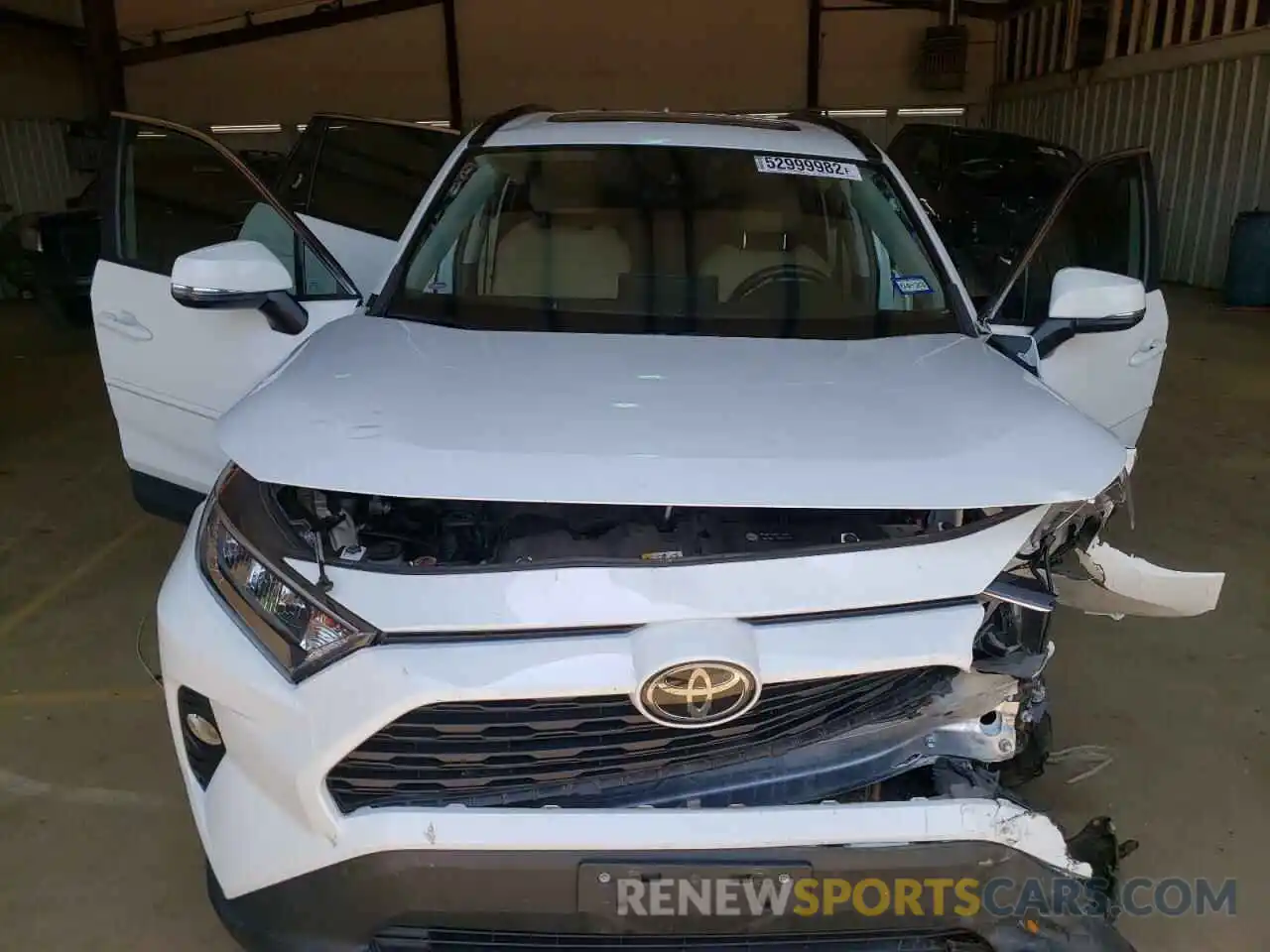 7 Photograph of a damaged car 2T3W1RFV6KC019165 TOYOTA RAV4 2019