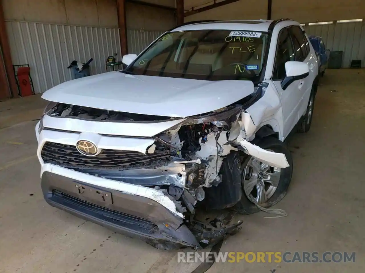 9 Photograph of a damaged car 2T3W1RFV6KC019165 TOYOTA RAV4 2019