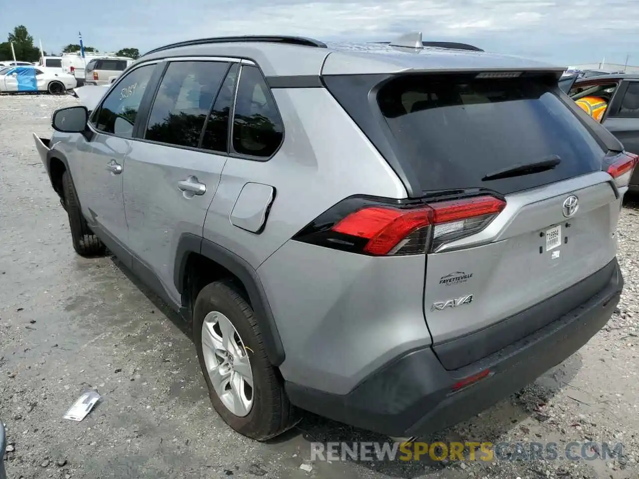 3 Photograph of a damaged car 2T3W1RFV6KC020008 TOYOTA RAV4 2019