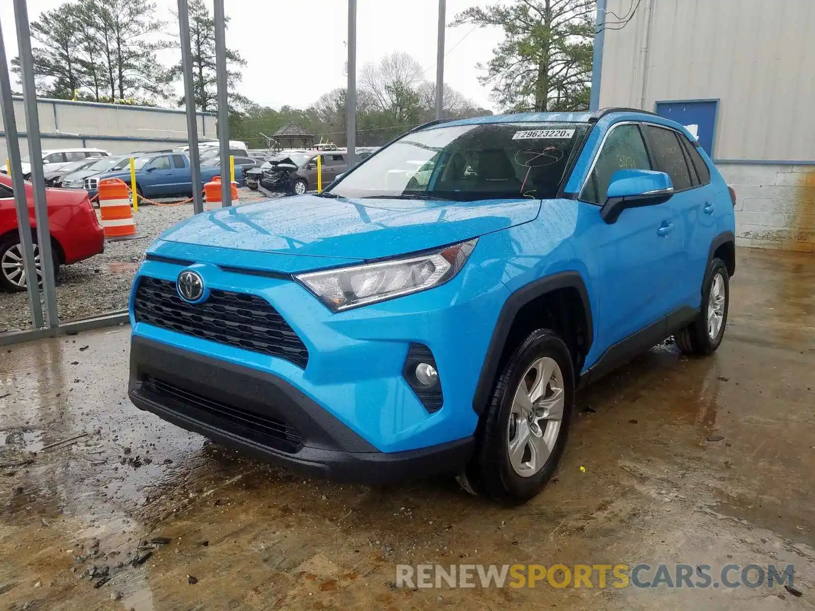 2 Photograph of a damaged car 2T3W1RFV6KC022647 TOYOTA RAV4 2019