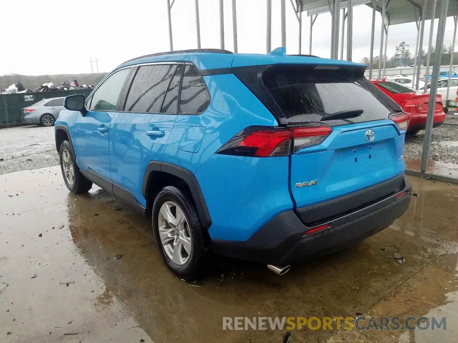 3 Photograph of a damaged car 2T3W1RFV6KC022647 TOYOTA RAV4 2019