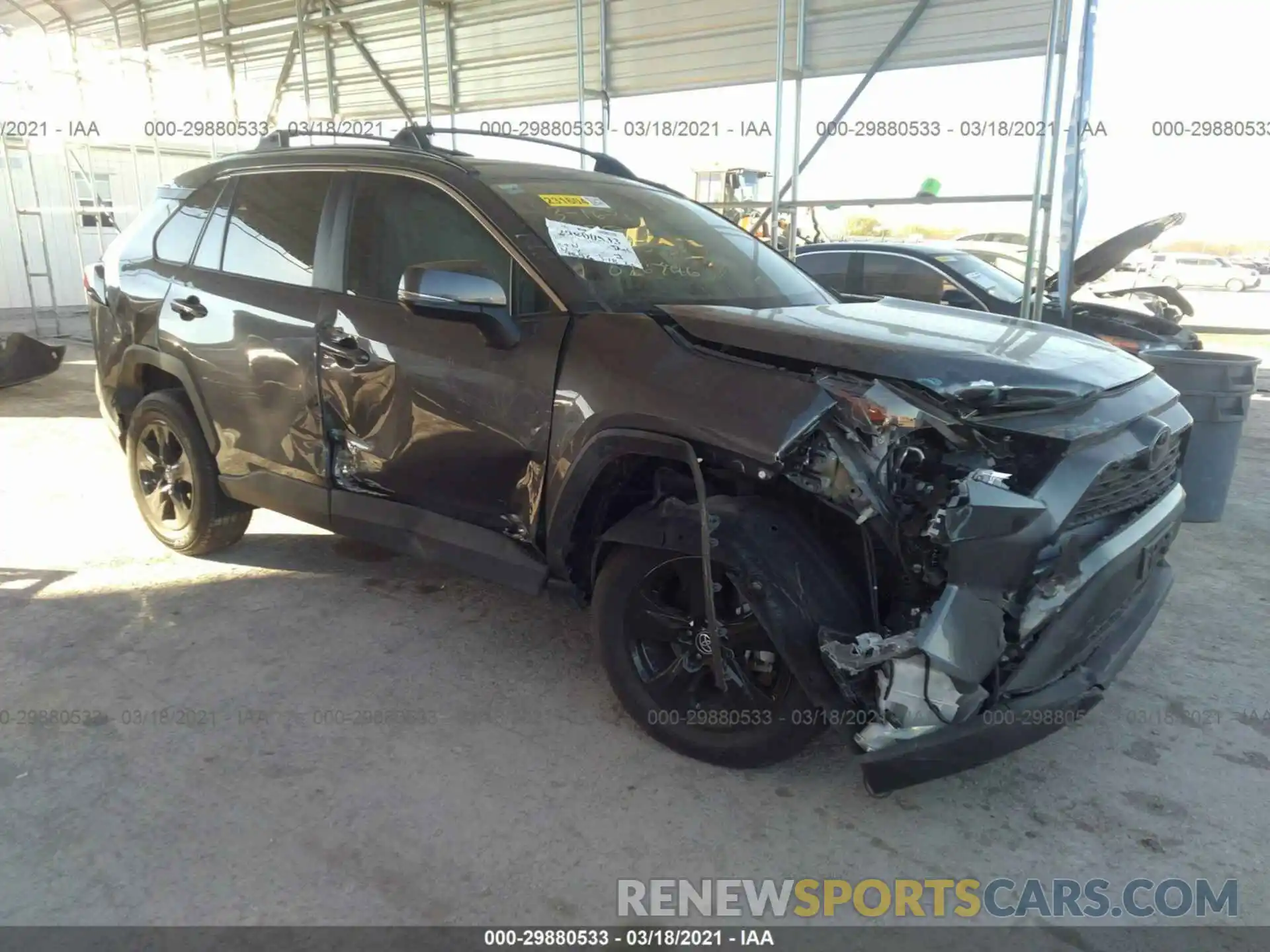 6 Photograph of a damaged car 2T3W1RFV6KC026746 TOYOTA RAV4 2019