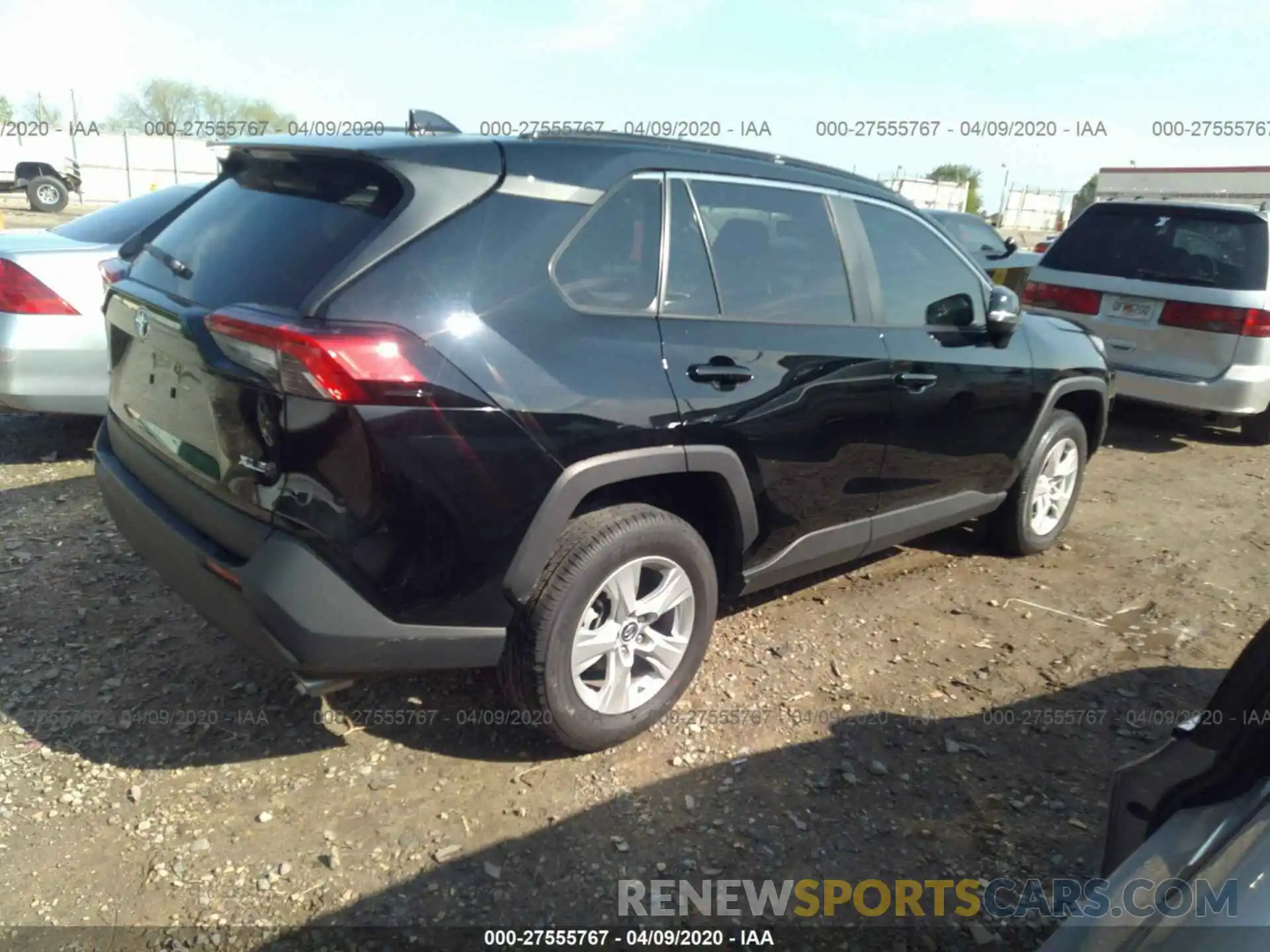 4 Фотография поврежденного автомобиля 2T3W1RFV6KC026956 TOYOTA RAV4 2019