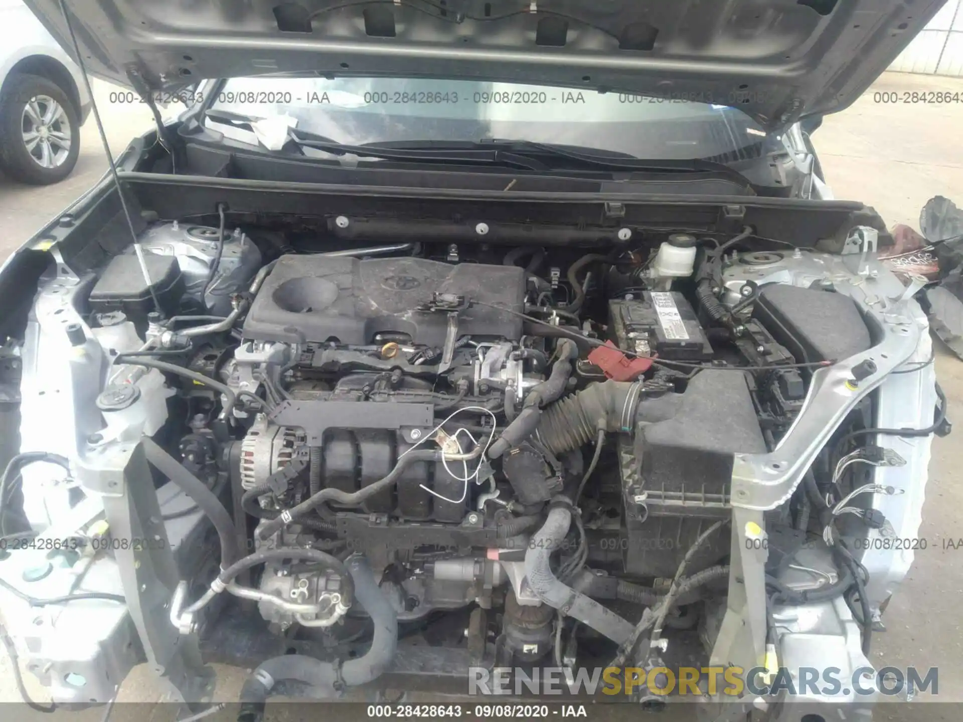 10 Фотография поврежденного автомобиля 2T3W1RFV6KW004258 TOYOTA RAV4 2019