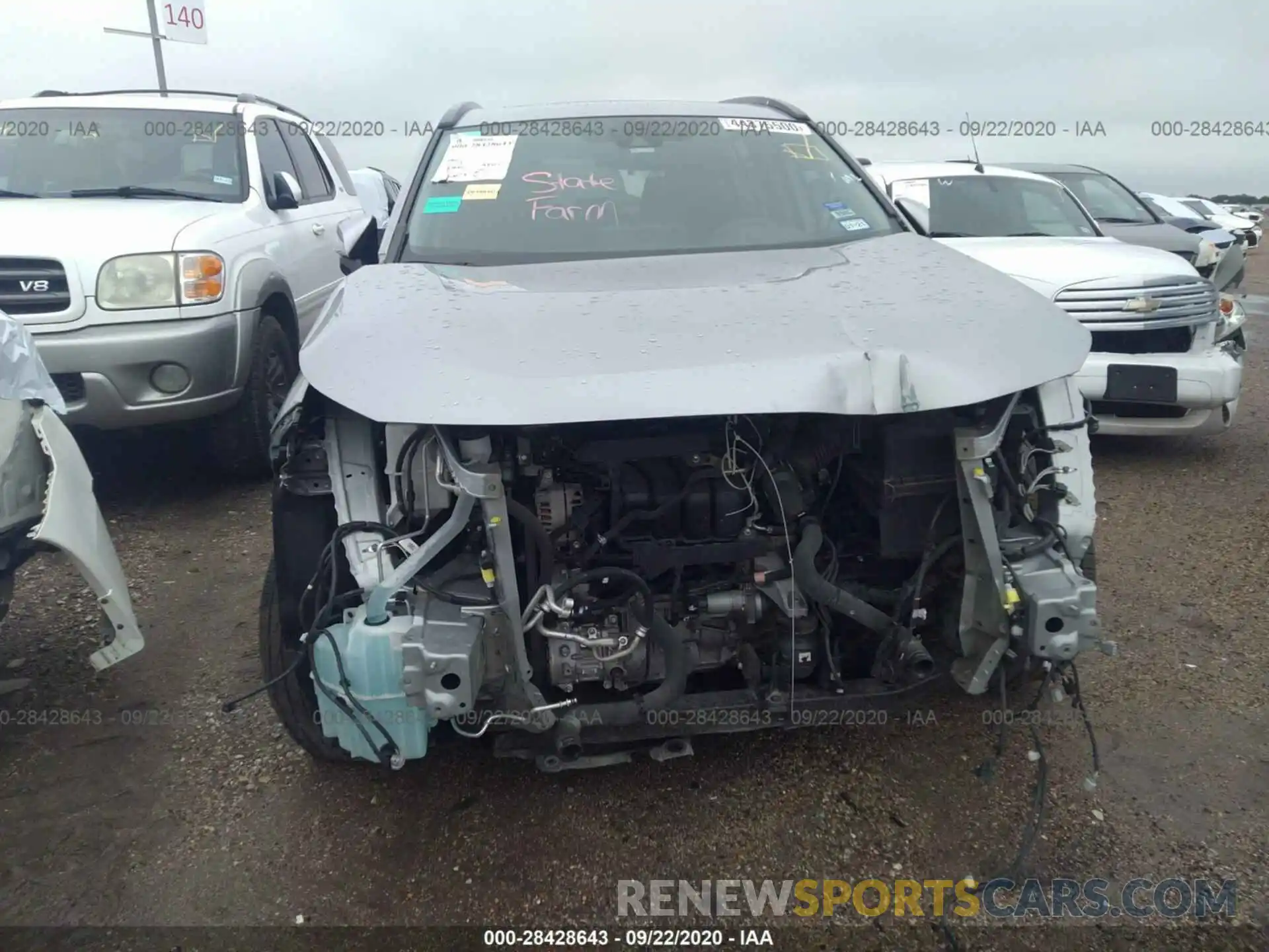 6 Photograph of a damaged car 2T3W1RFV6KW004258 TOYOTA RAV4 2019