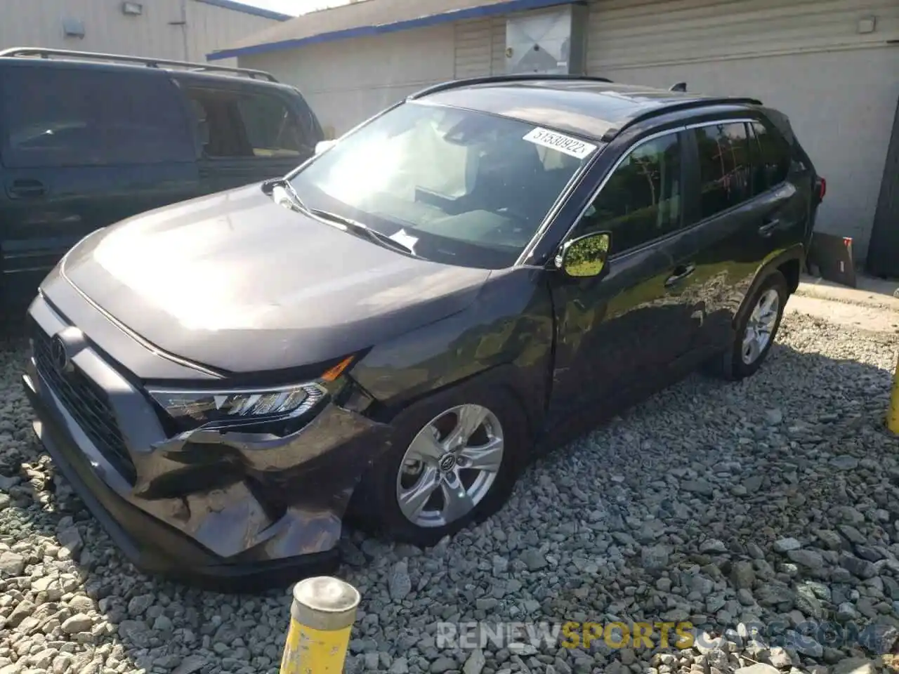 2 Photograph of a damaged car 2T3W1RFV6KW010657 TOYOTA RAV4 2019