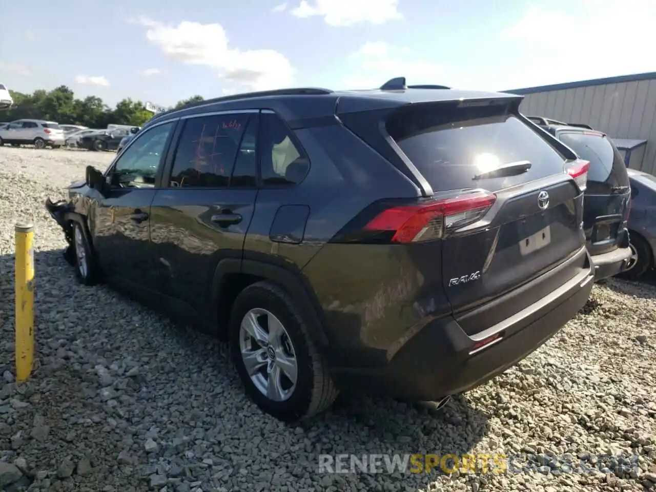 3 Фотография поврежденного автомобиля 2T3W1RFV6KW010657 TOYOTA RAV4 2019