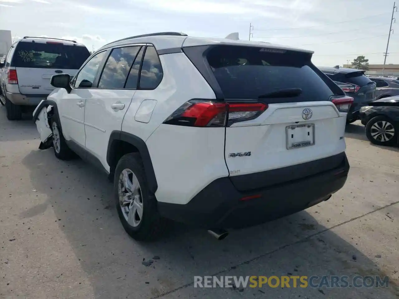 3 Photograph of a damaged car 2T3W1RFV6KW011789 TOYOTA RAV4 2019