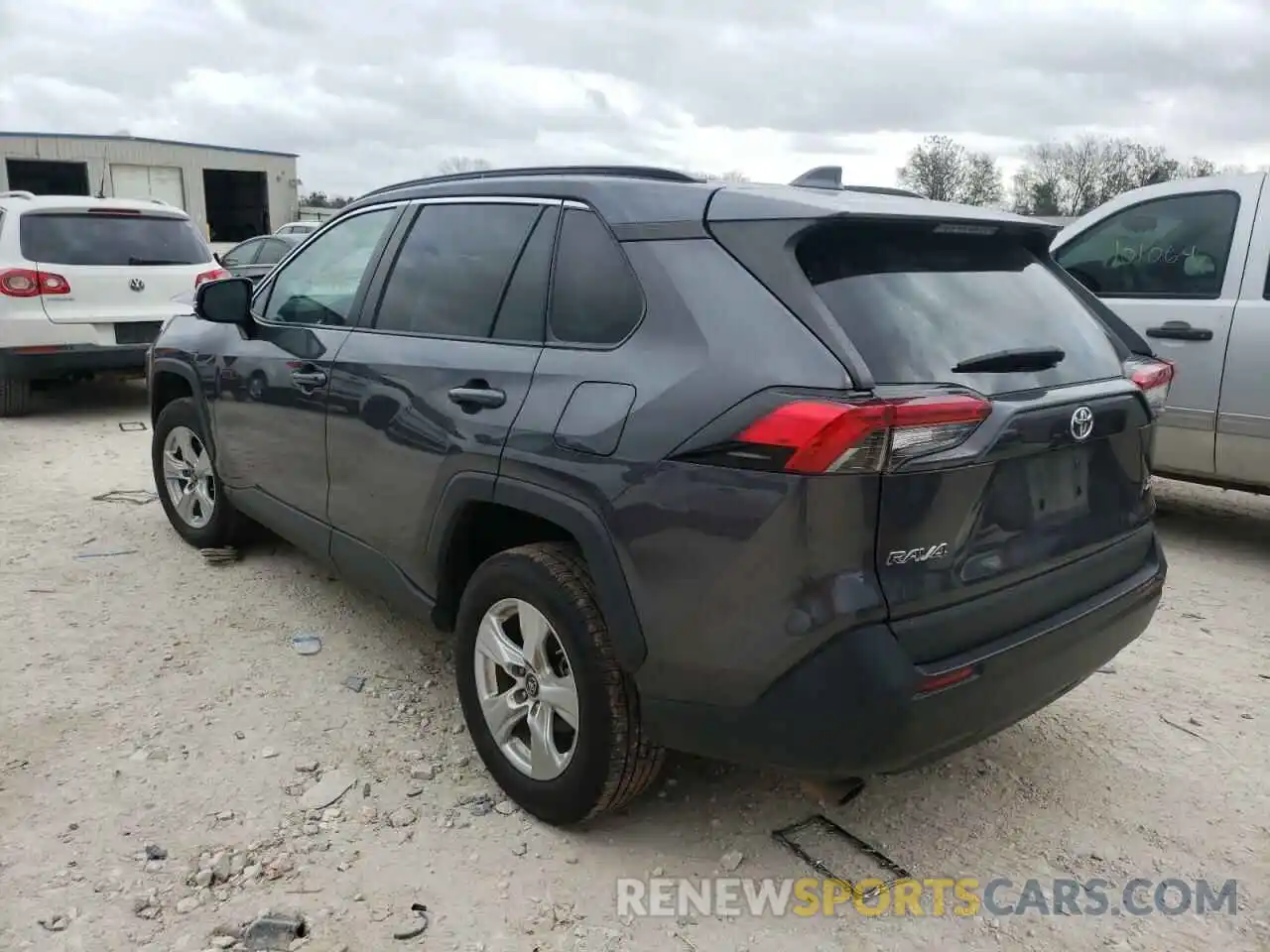 3 Photograph of a damaged car 2T3W1RFV6KW012764 TOYOTA RAV4 2019