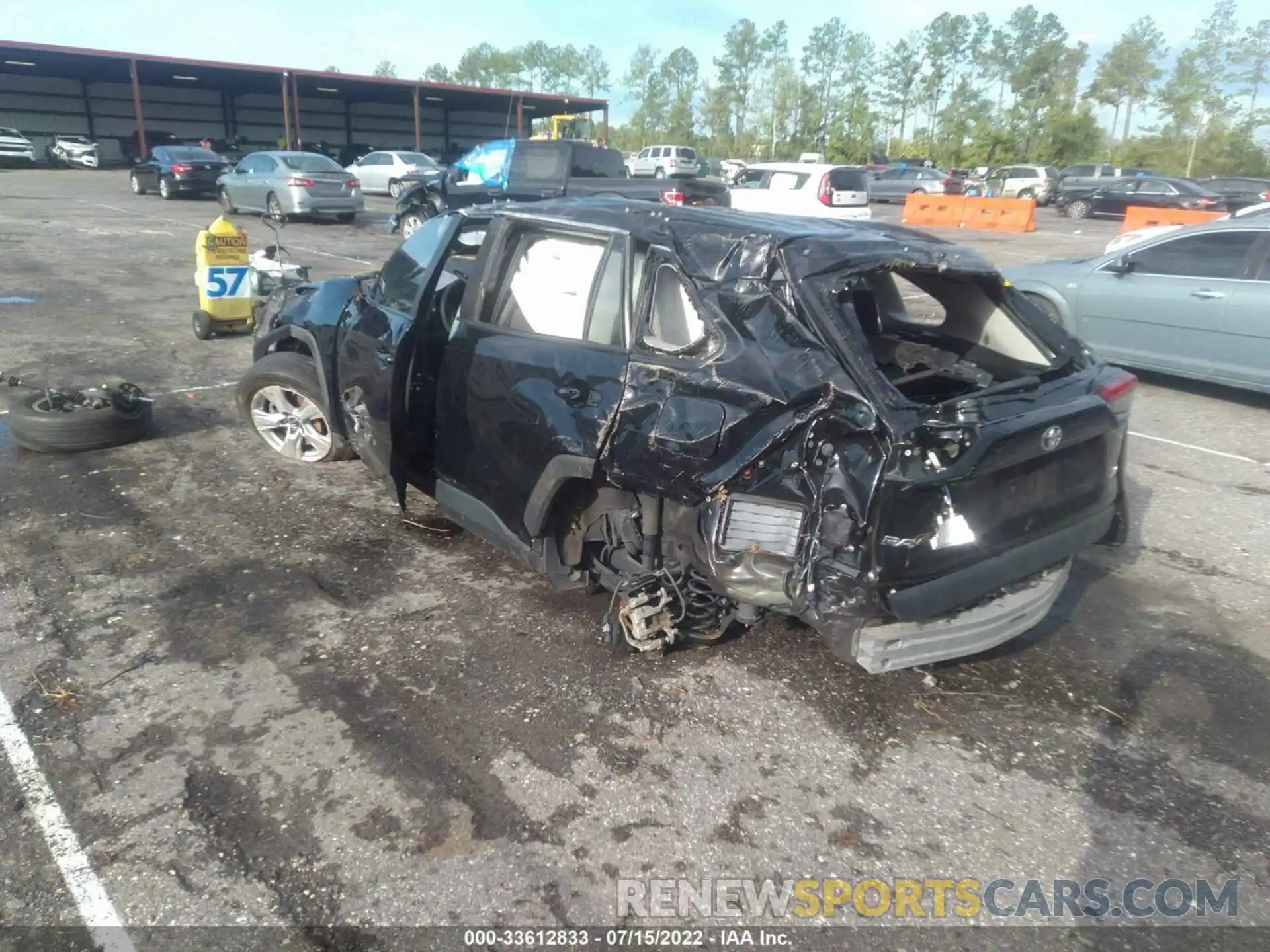 3 Photograph of a damaged car 2T3W1RFV6KW013932 TOYOTA RAV4 2019