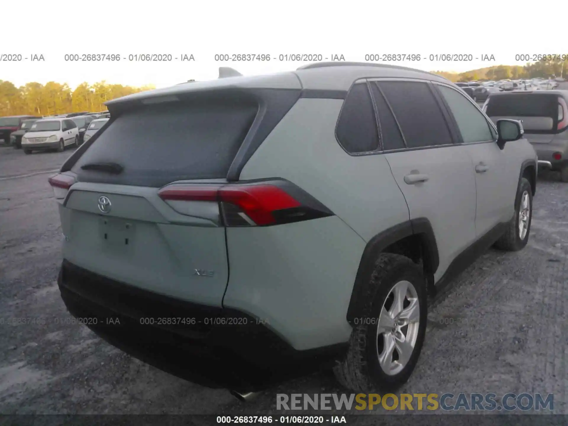 4 Photograph of a damaged car 2T3W1RFV6KW014787 TOYOTA RAV4 2019